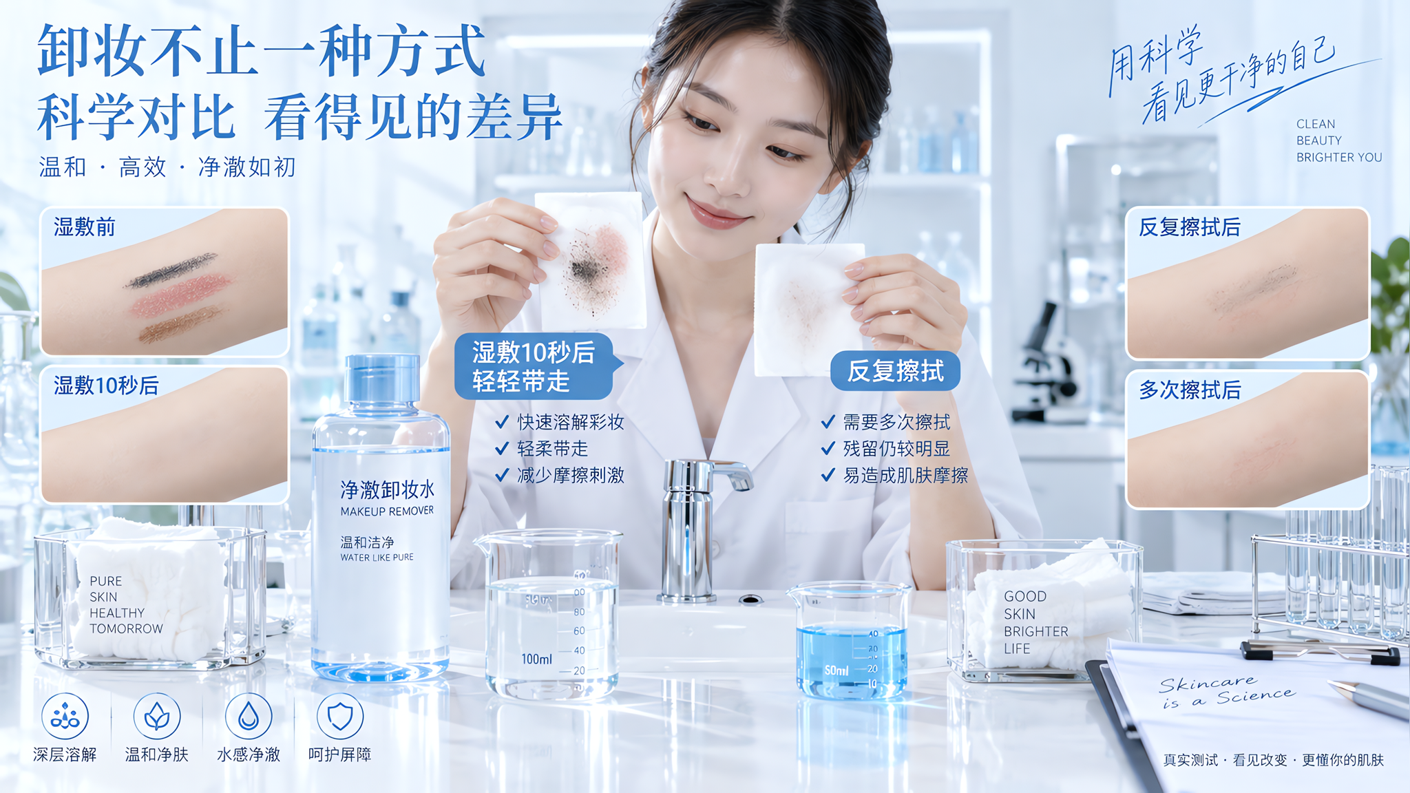 初秋敏感期卸妆水怎么选：不刺痛还卸干净的关键
