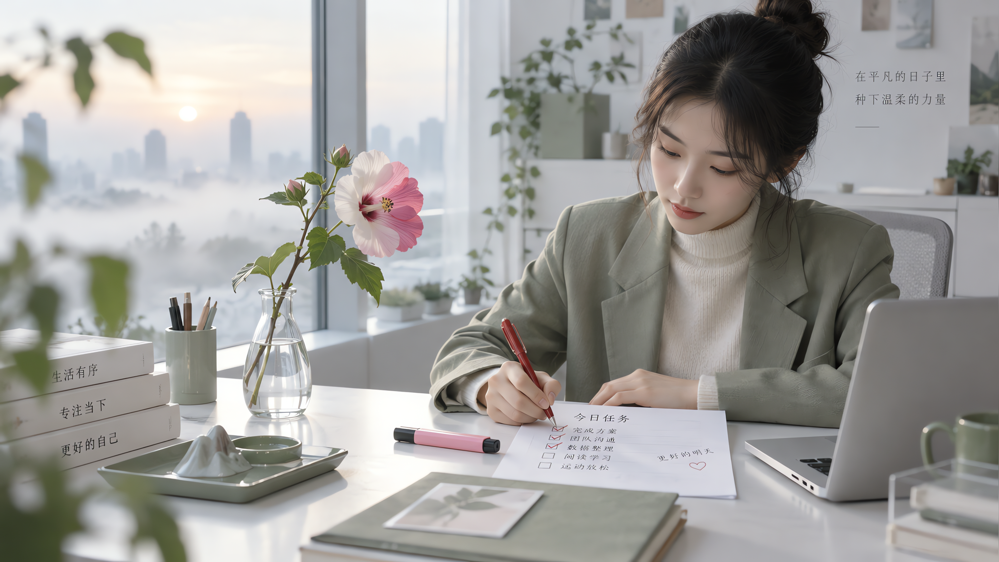 Q4像霜压下来？学拒霜花的三段节奏法