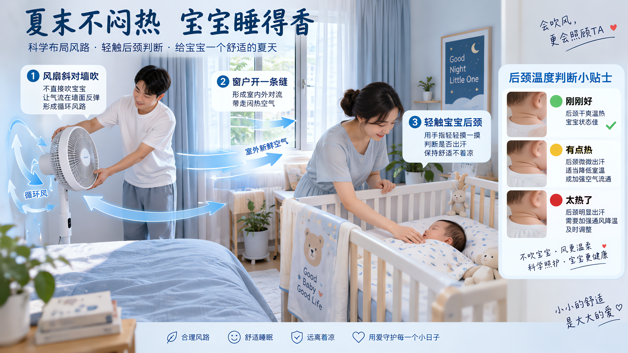 新生儿怕风不怕热？真正危险是捂出来的热脱水