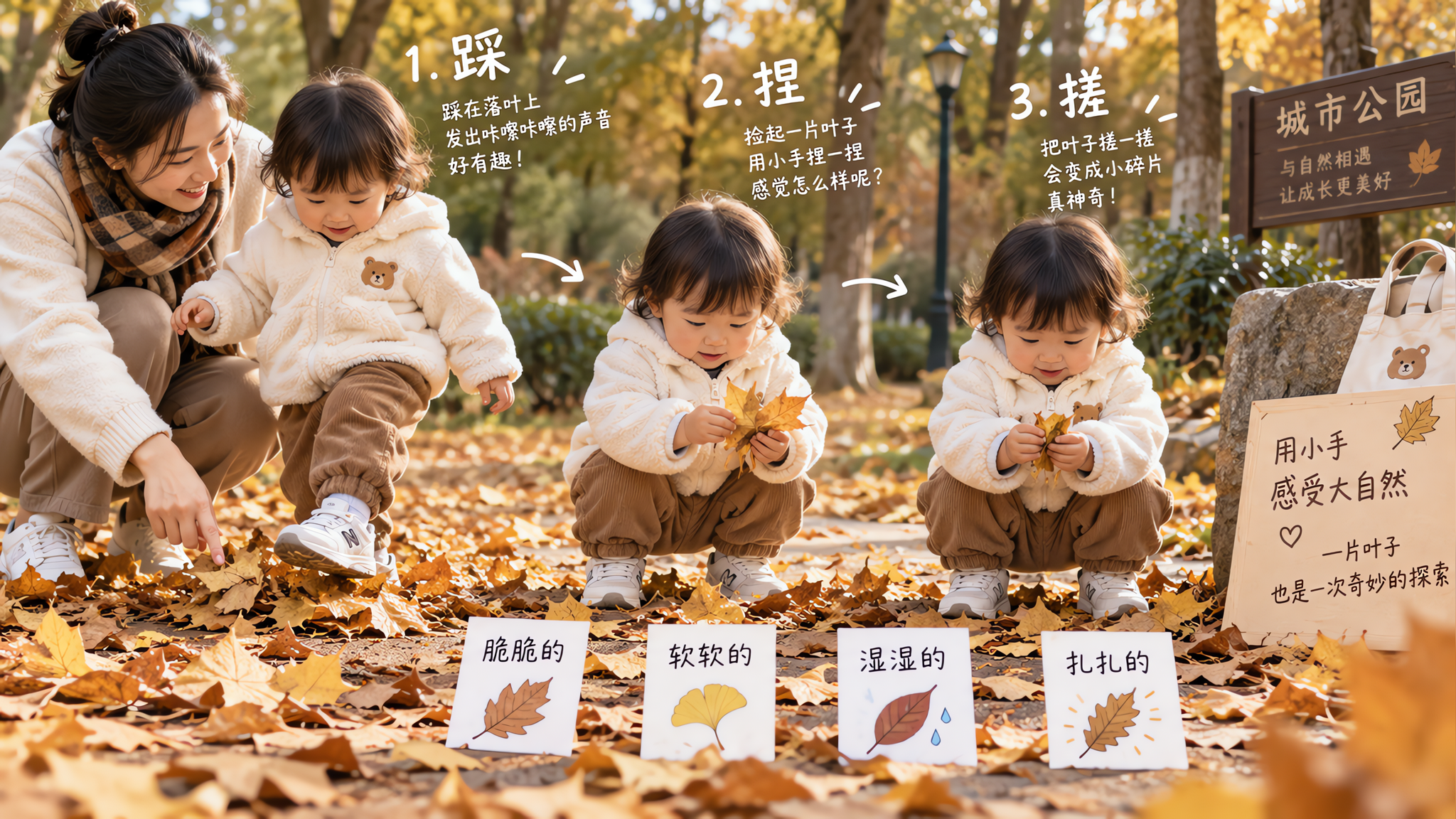 深秋落叶别扫走 10分钟把“脆软湿扎”说出来