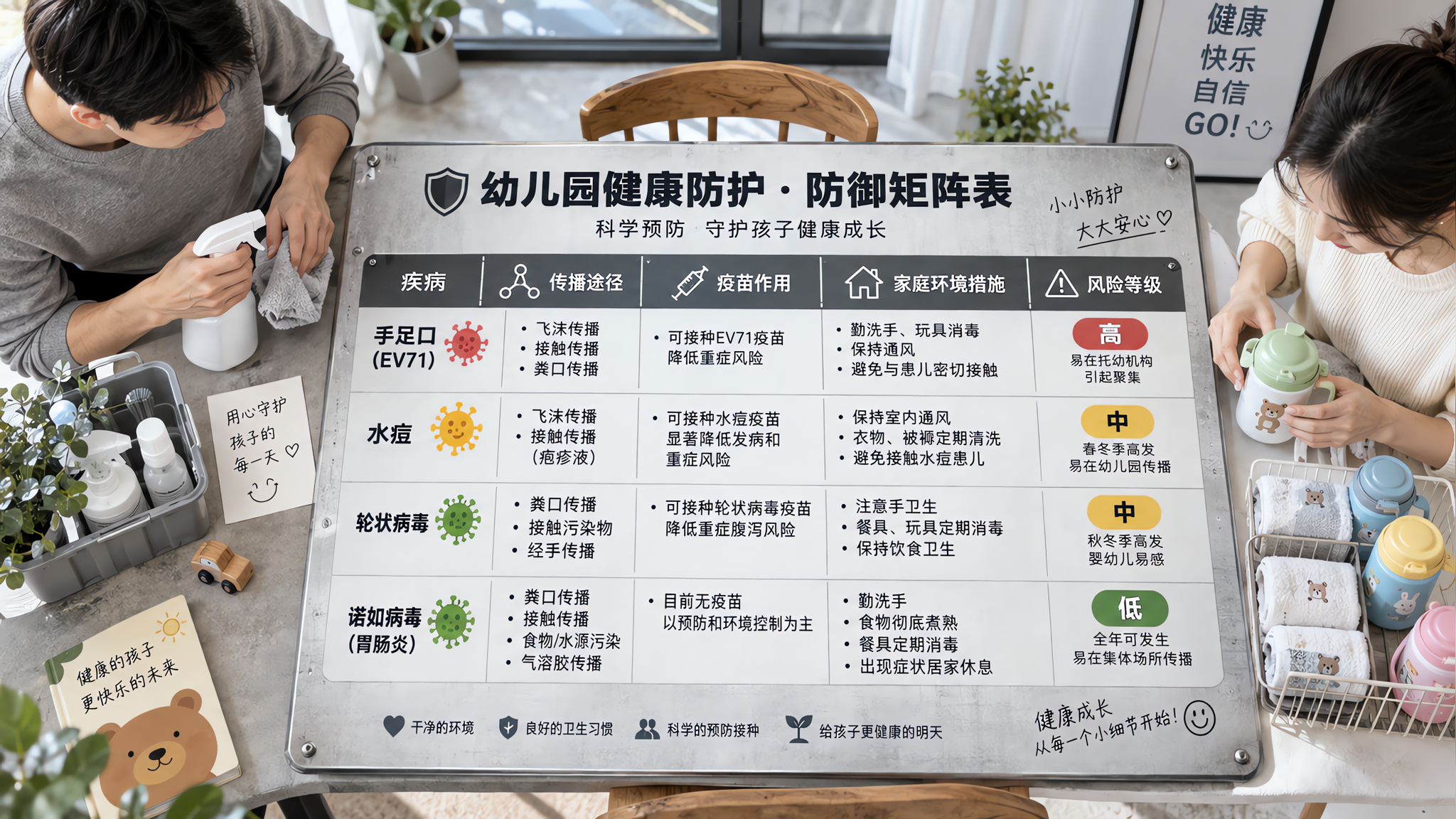 开学传染病轮番来：疫苗+环境双防线怎么做