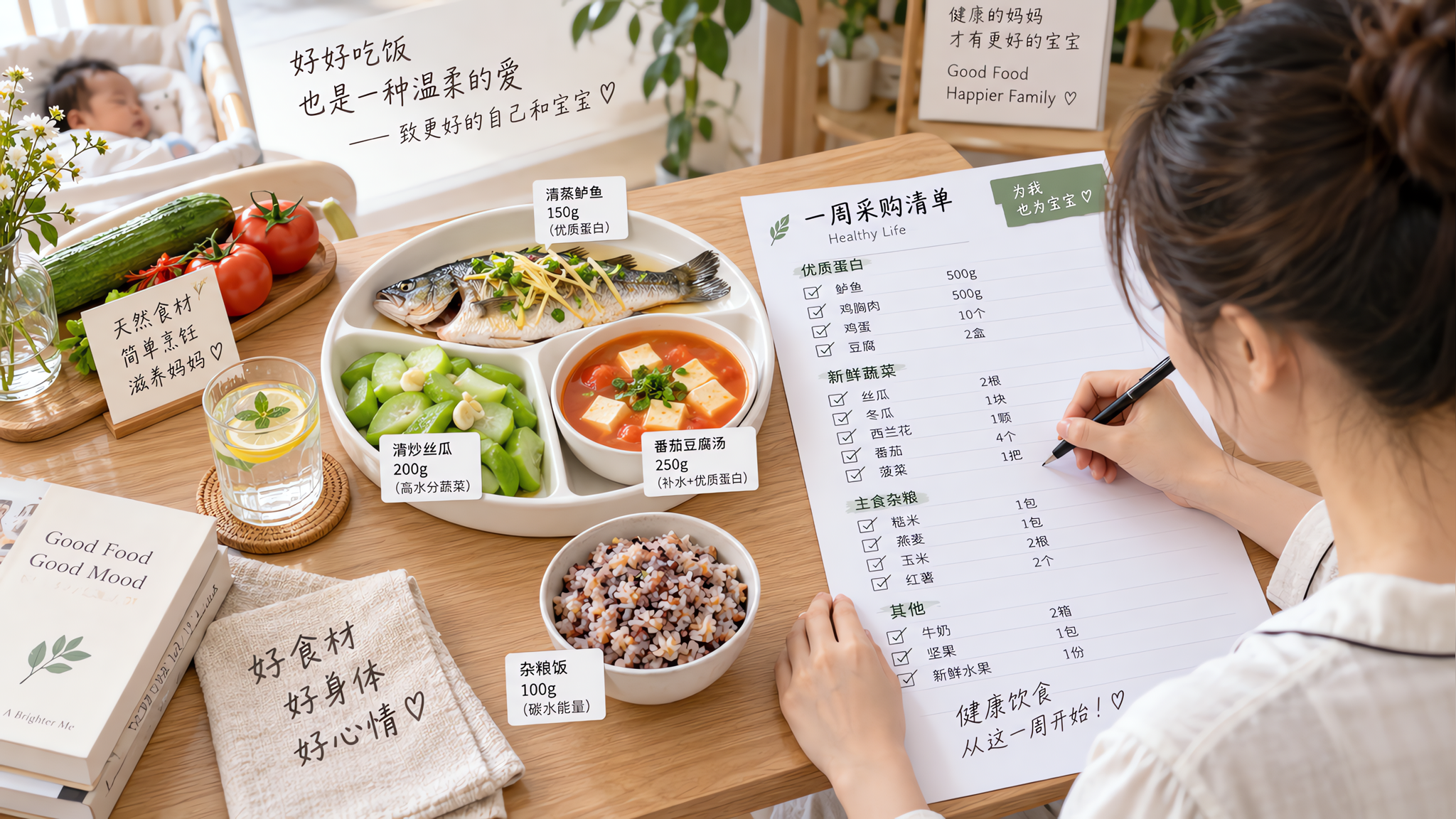 产后第20天还在喝油汤？三模块餐盘奶稳人更轻