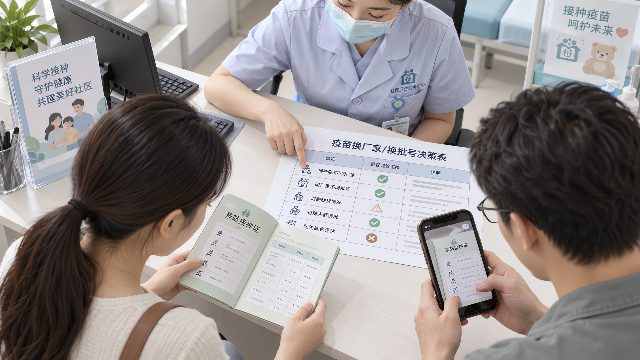 疫苗缺货换厂家会白打吗？这张表一次说清