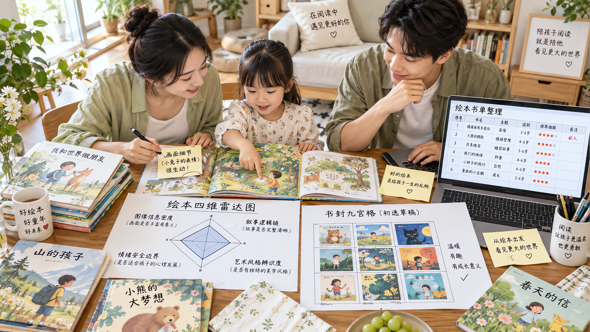 分级不是判决书：用四维模型给孩子选对绘本