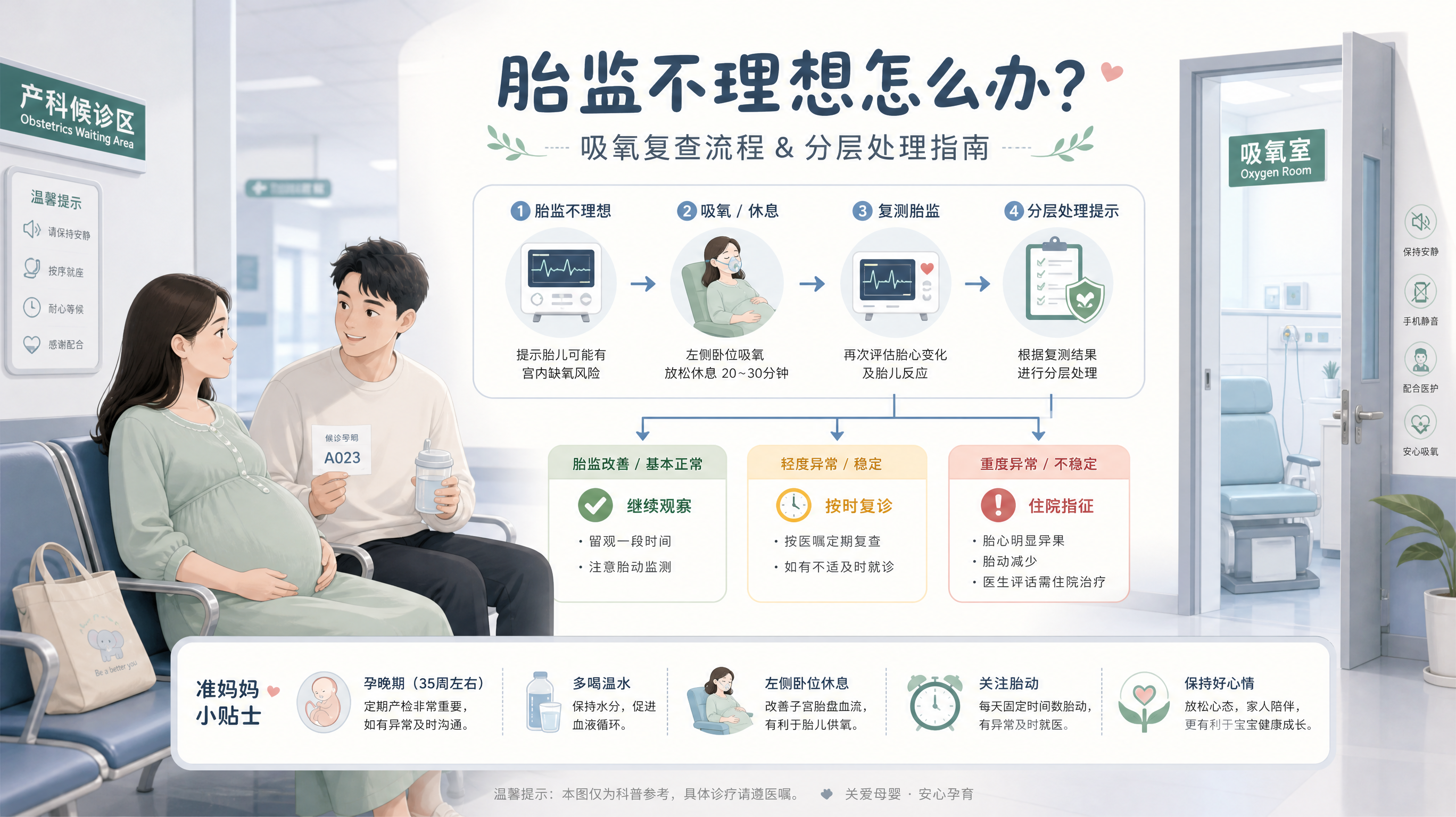 胎监不过被安排吸氧？先搞懂3件事再慌