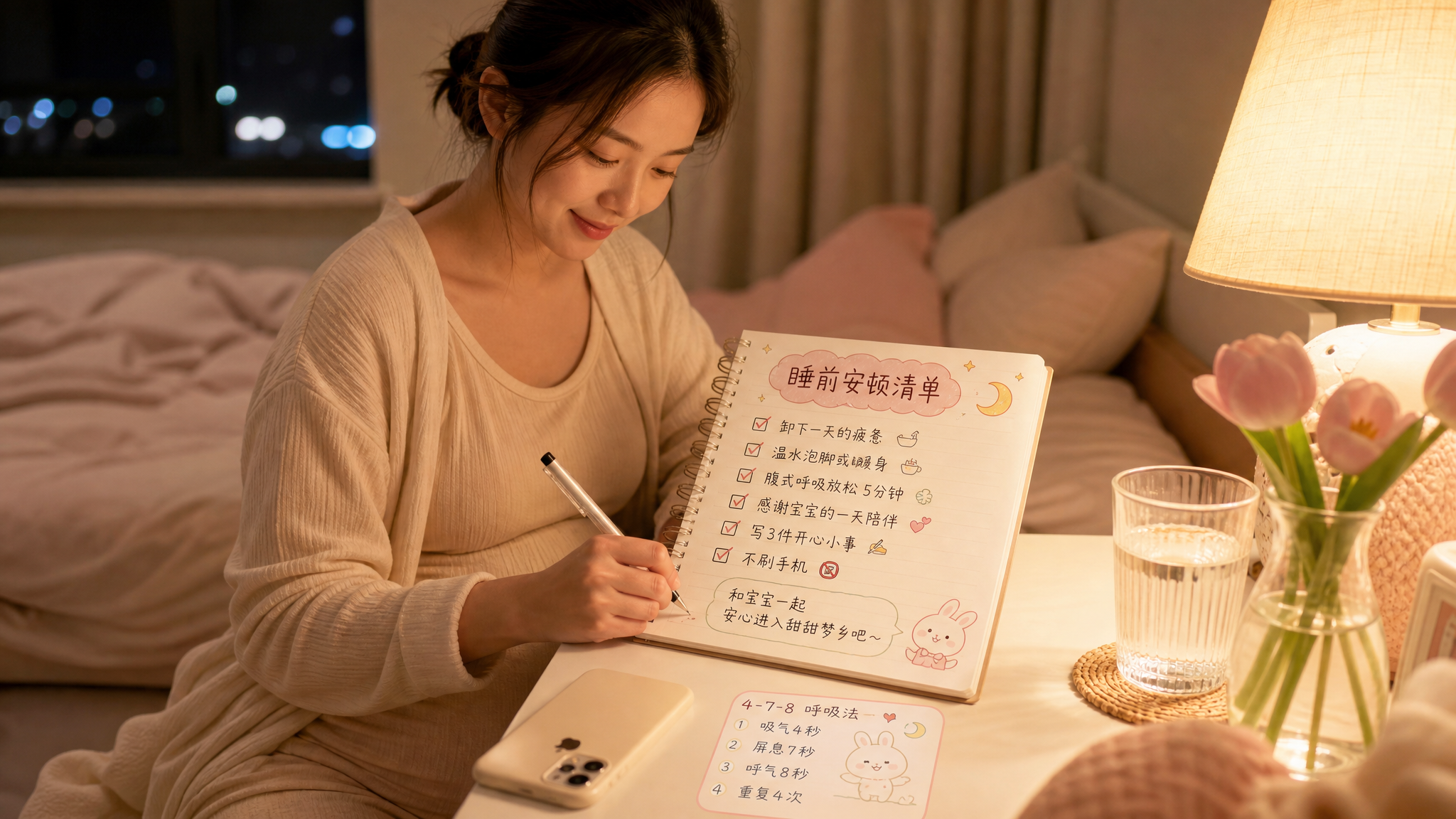 孕早期总失眠想哭？把焦虑按下去的6个办法
