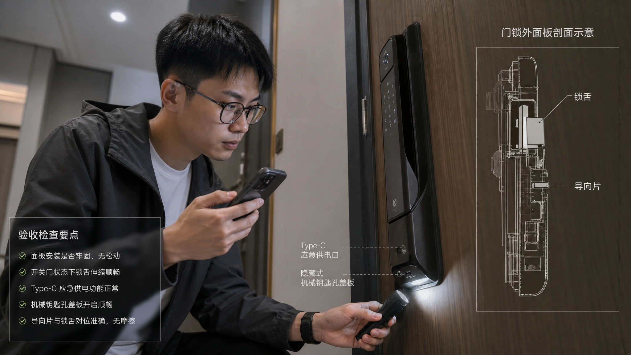 智能门锁别只看人脸：先验收这3条保命后路