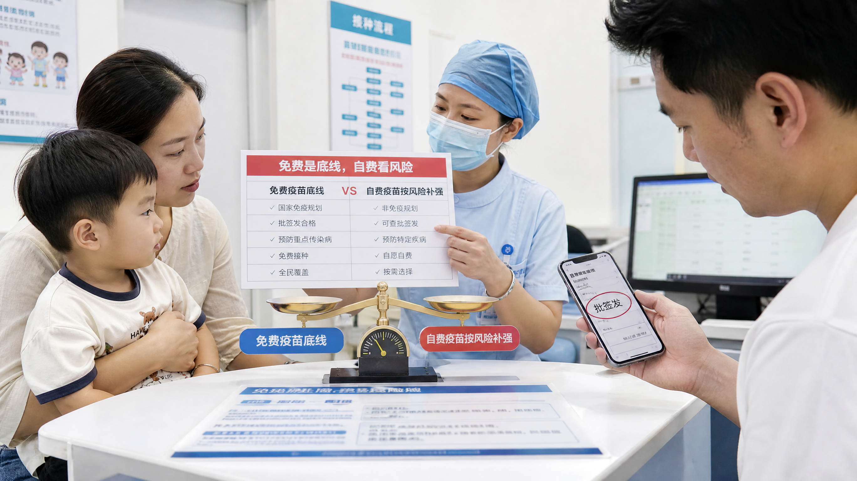 门诊推销别慌：免费先打满，自费按风险补