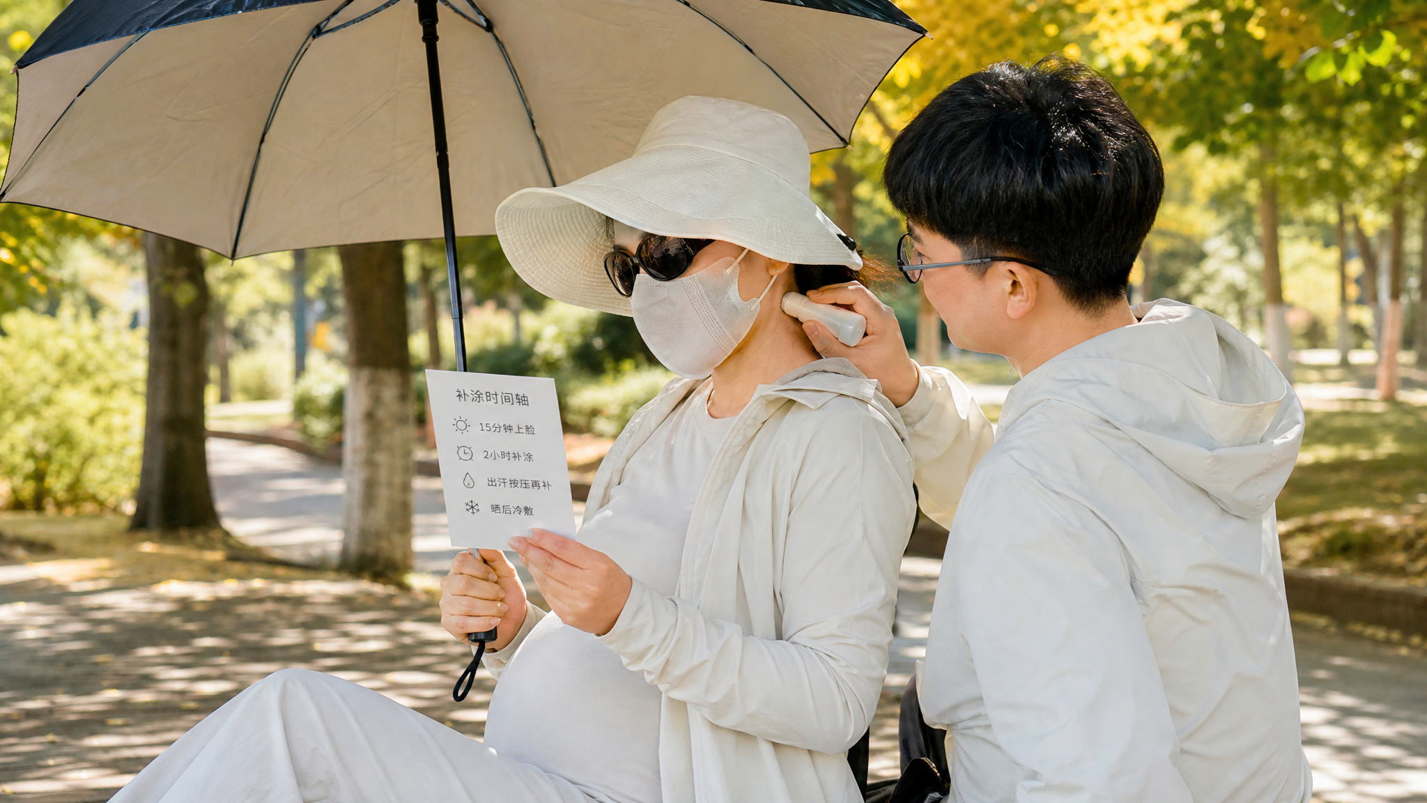 秋分后还会晒黑？孕妈国庆秋游防晒全流程