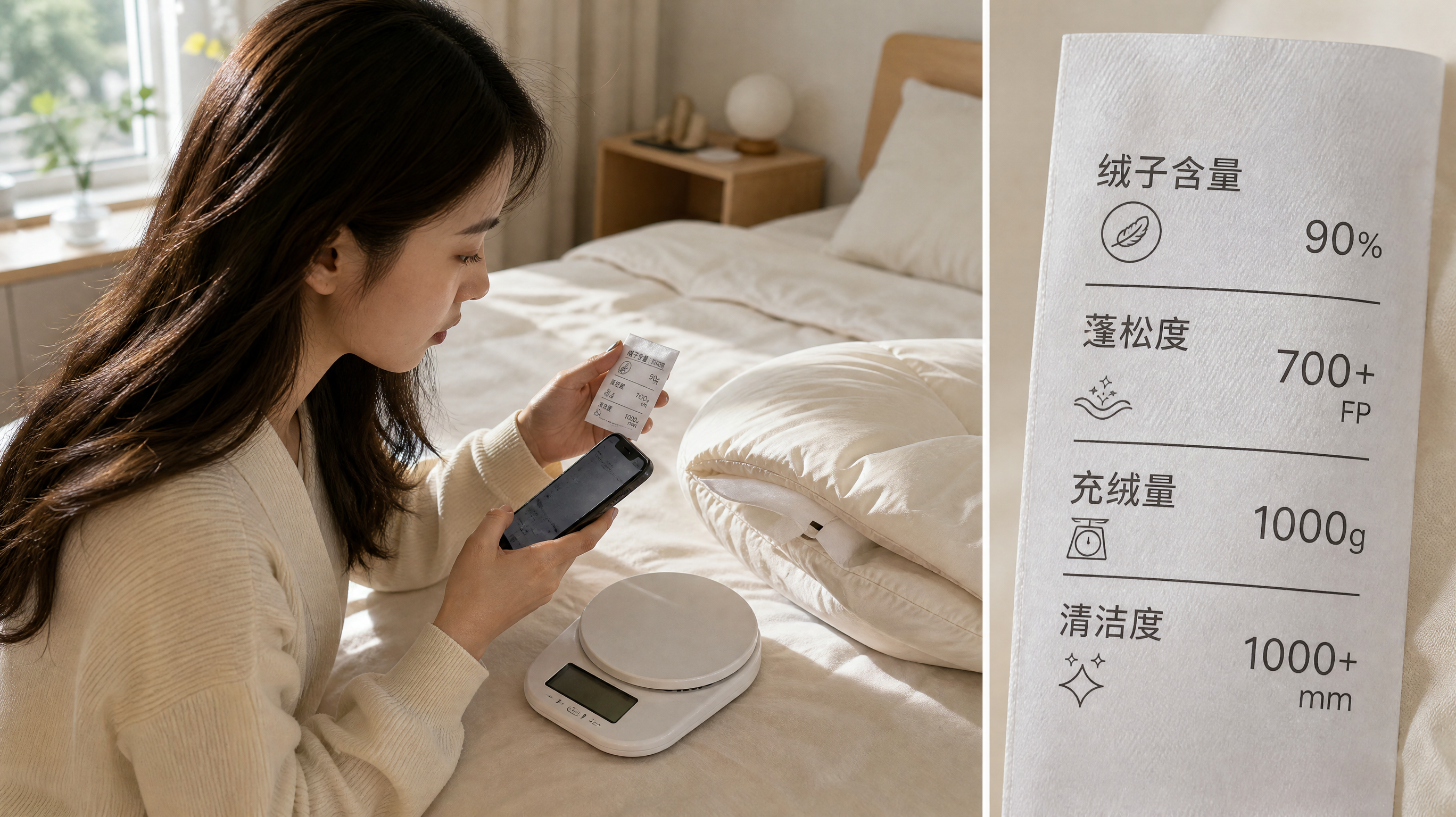 双11羽绒被避坑：先看绒子含量，低于50%直接淘汰