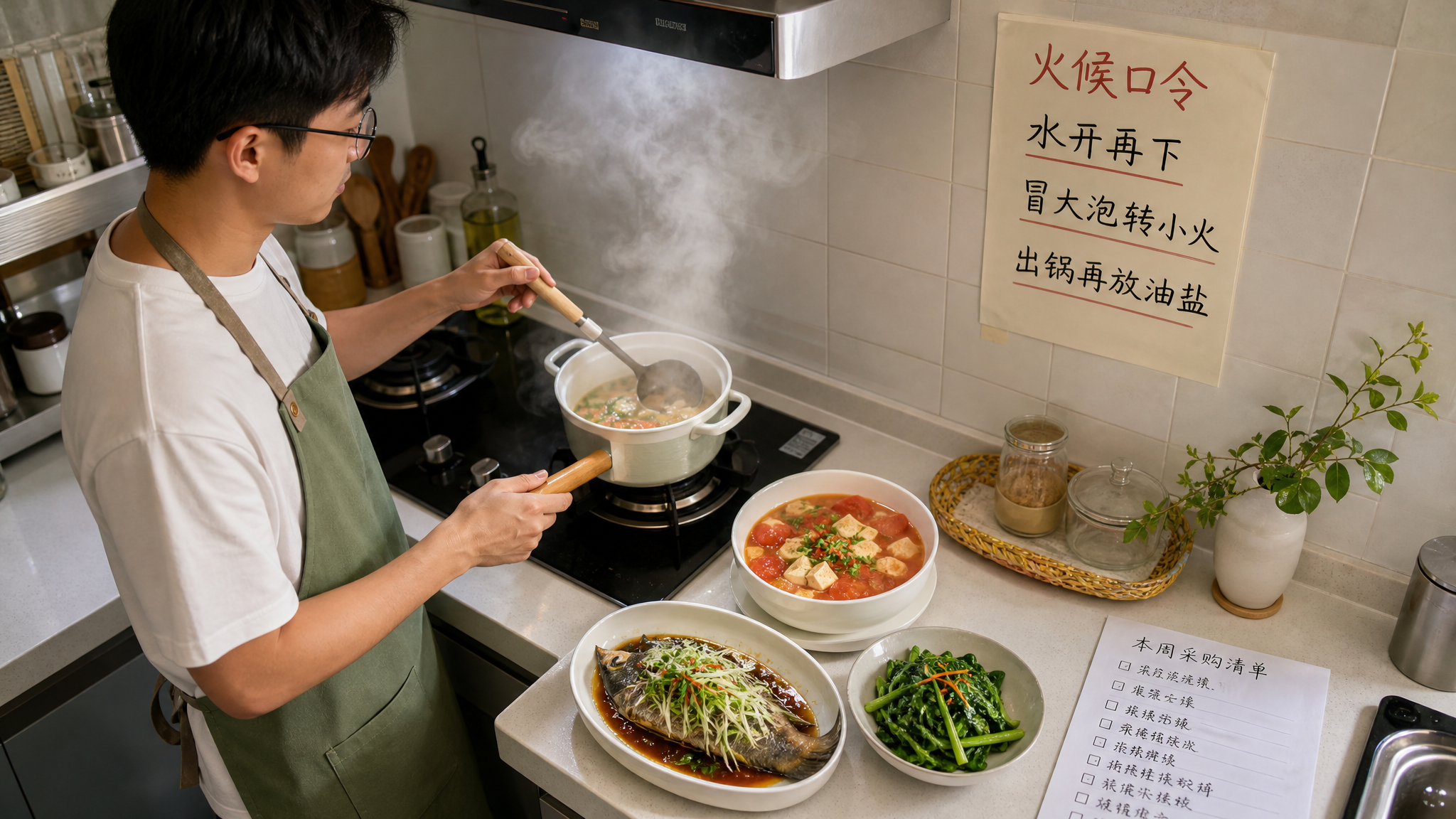 月子餐别再油汤轰炸：爸爸记住3句火候口令就够了