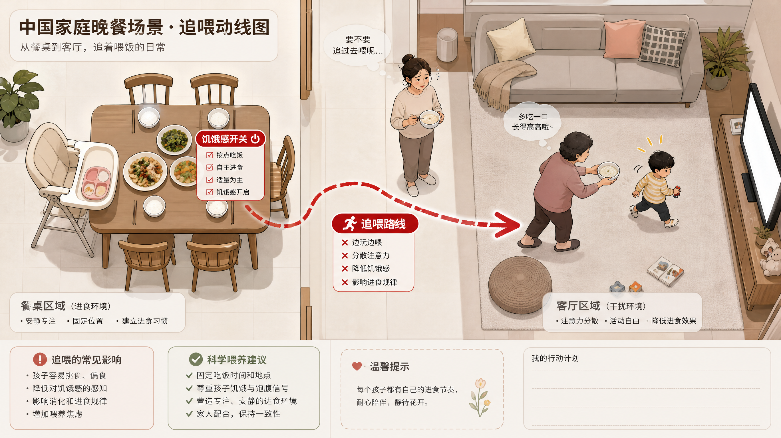 停止追喂的7天：把孩子饱腹感开关找回来