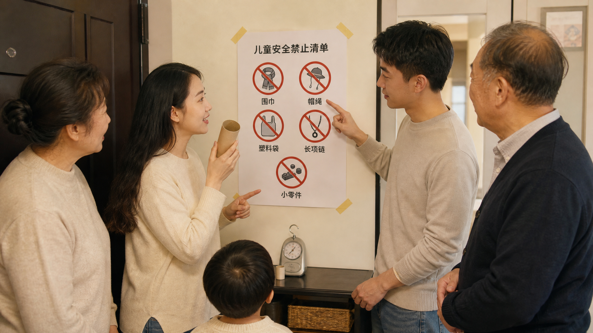 秋冬这4样别再给孩子用：围巾帽绳塑料袋最危险