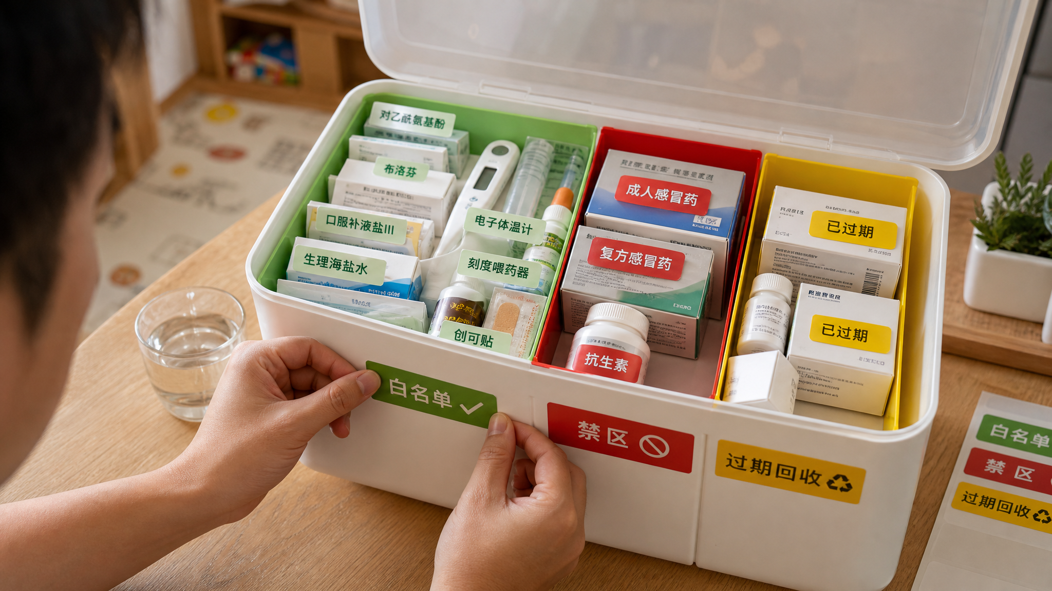 秋冬开学季药箱校准：8样白名单+4类禁区