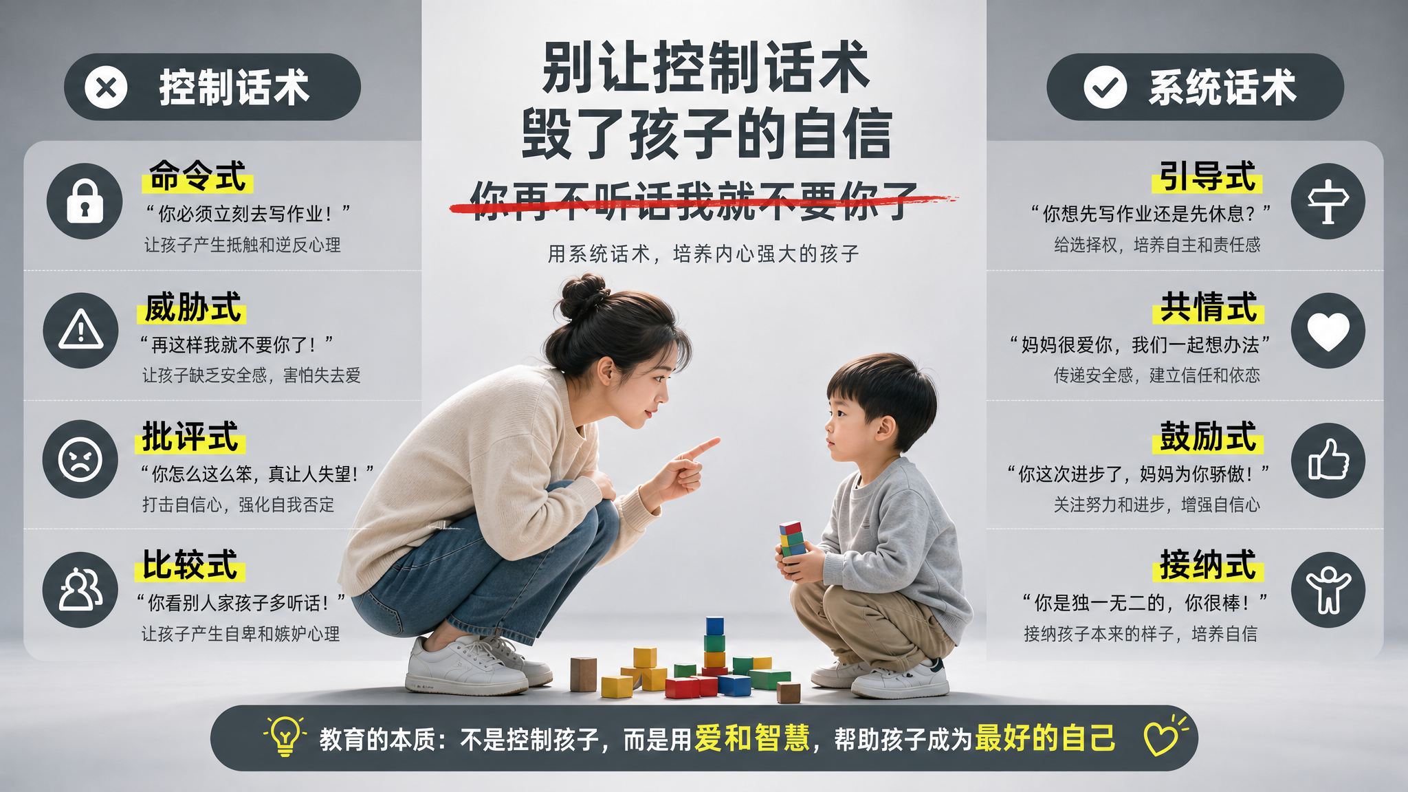 越吼越乖，越容易在幼儿园失控：3-6岁别再靠威严管
