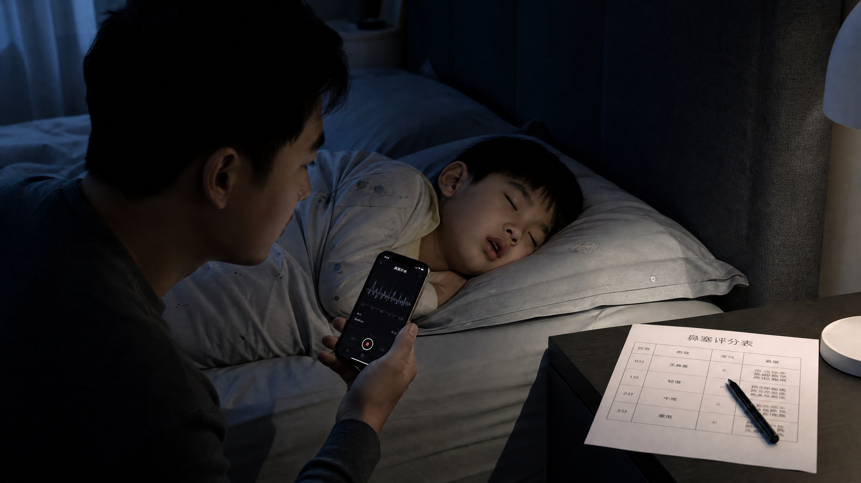 孩子打鼾张嘴睡？3晚录像自查腺样体风险