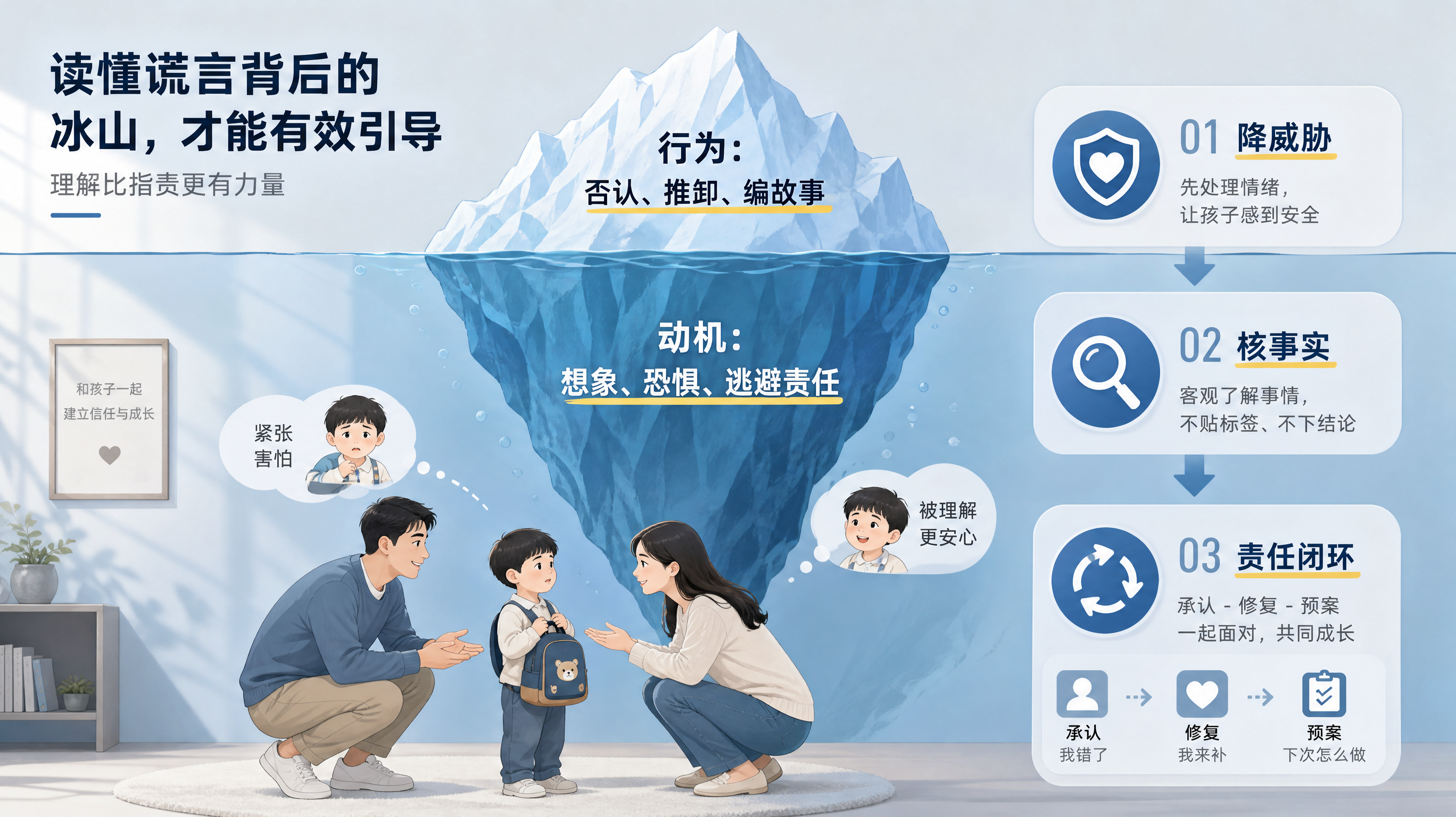 孩子返园后总说谎？先分清3种动机再谈责任