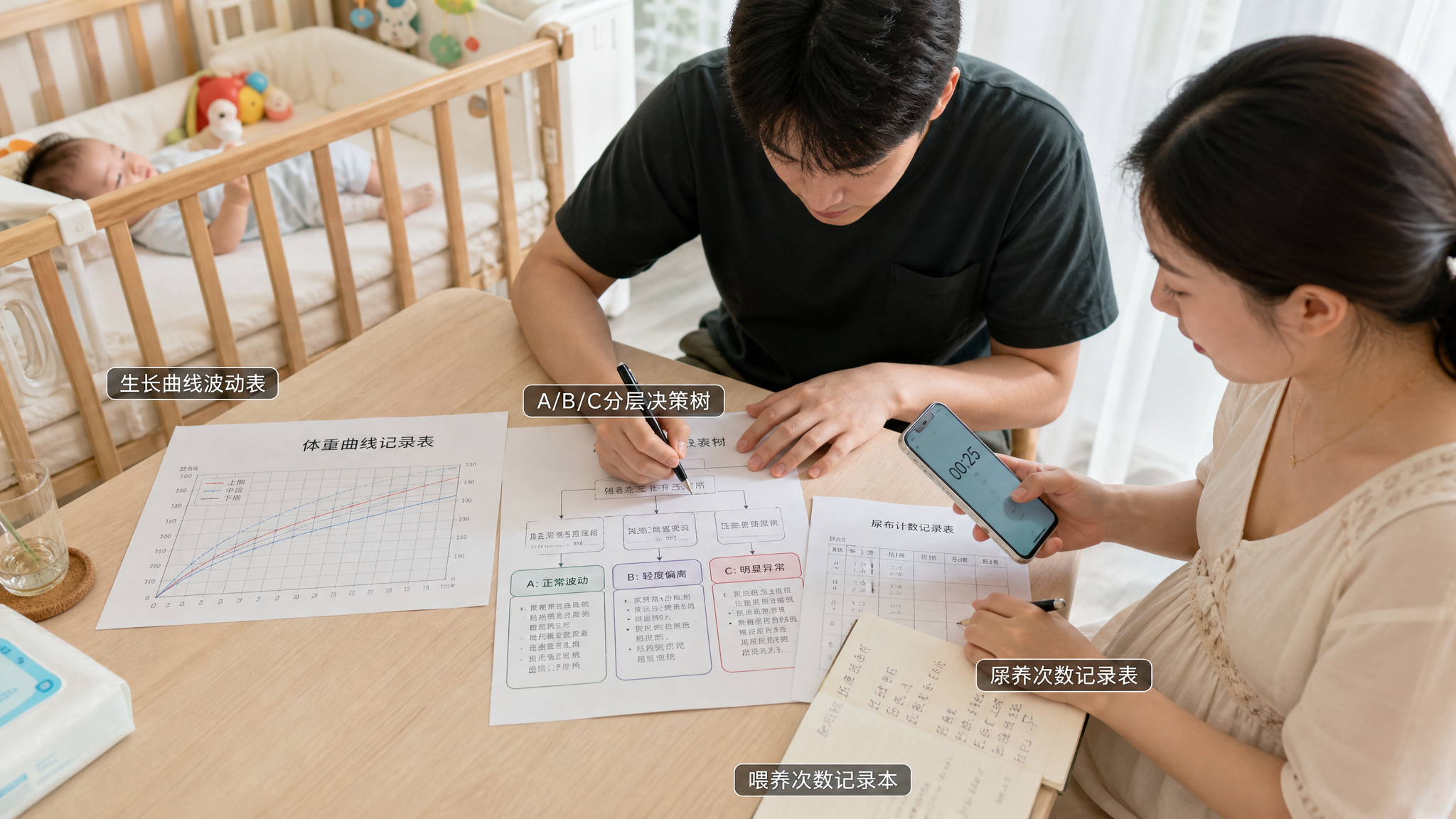 夏天宝宝体重掉一点别急补：先看这3类风险