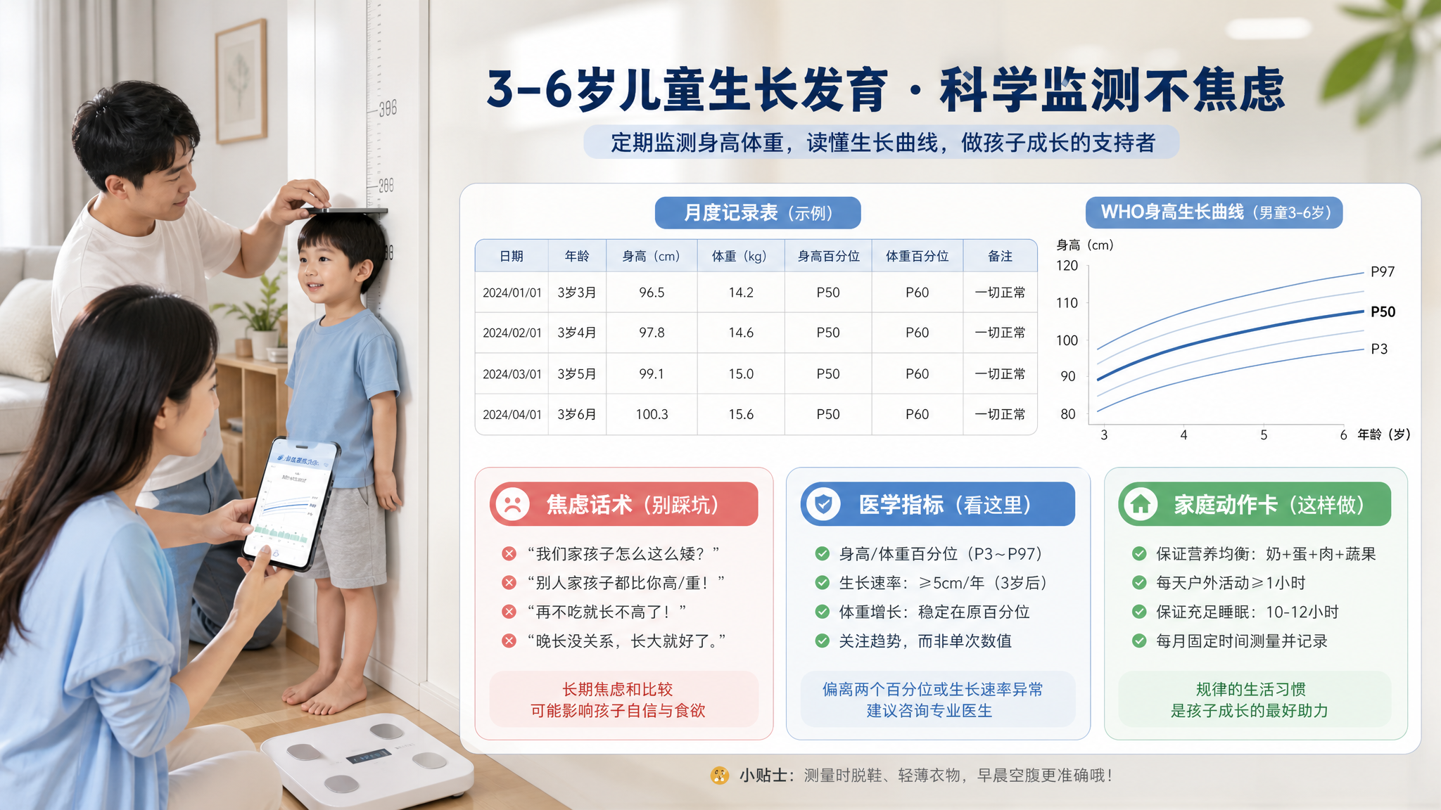 暑假娃“长不高”？先看曲线和生长速度
