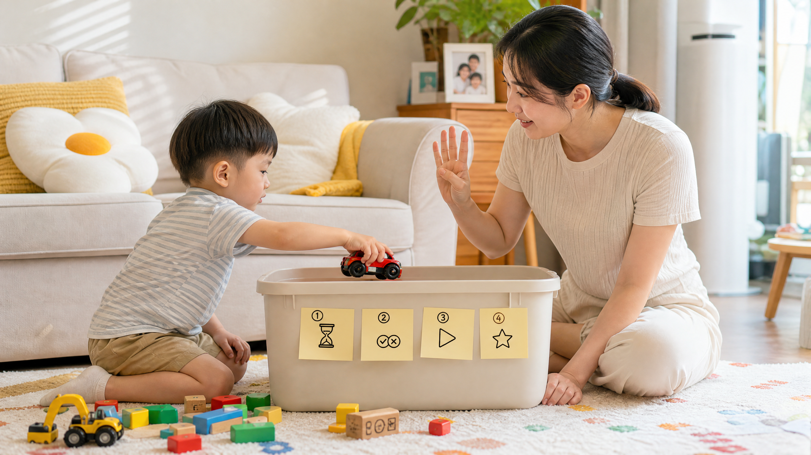 入园前最该练的是“结束能力”：4步收尾法不吼不崩