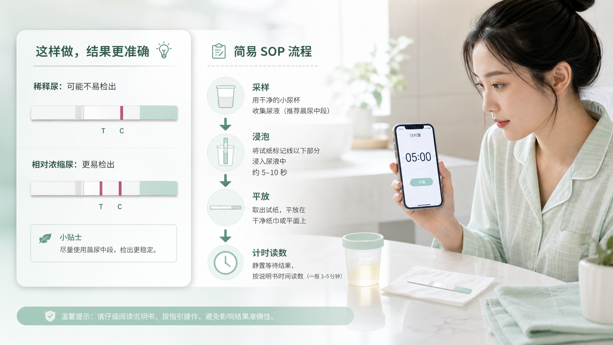 8月验孕总出白板？可能不是没中，是尿被稀释了