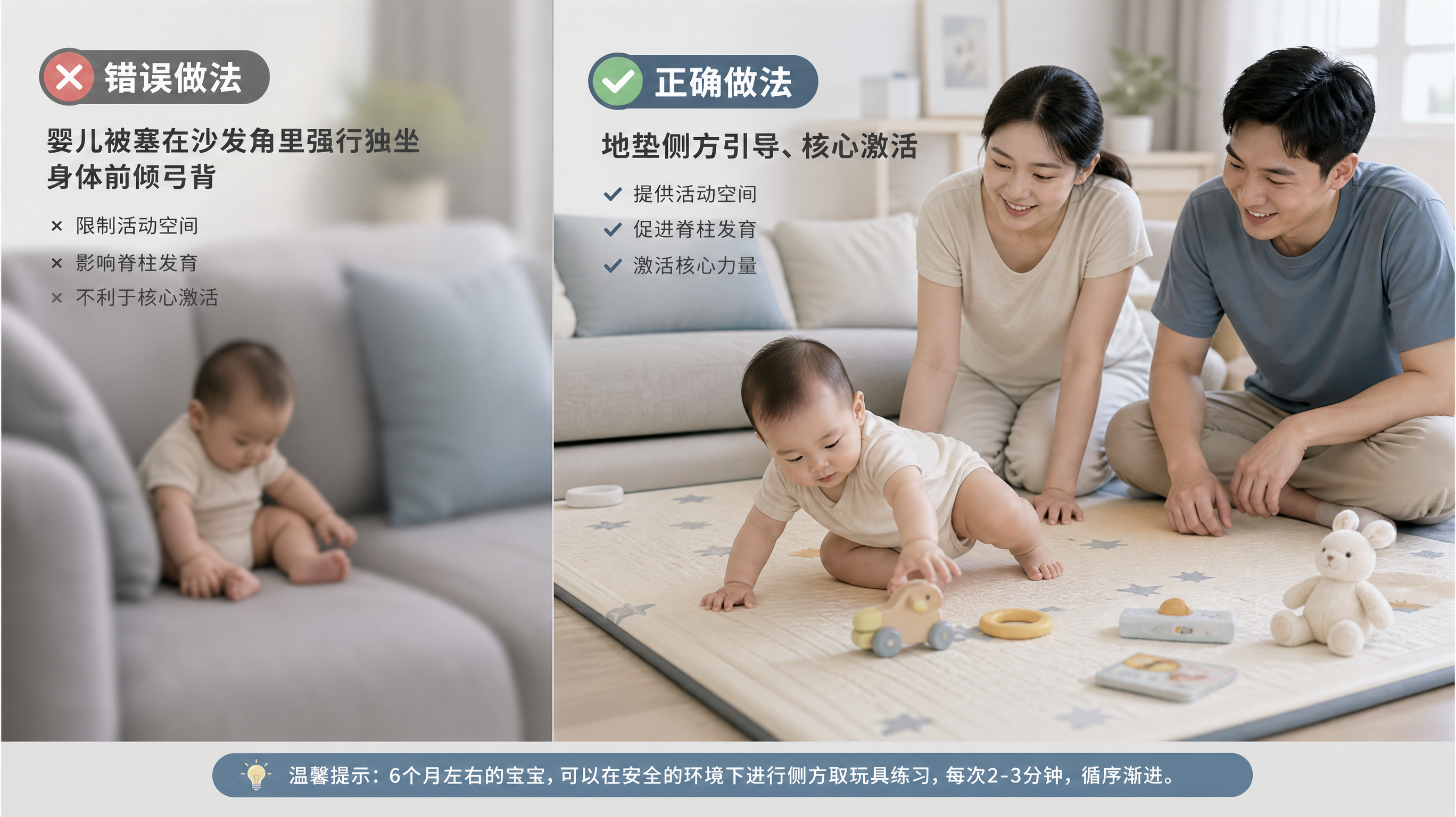 6个月不会独坐正常吗？先看这3个信号再决定