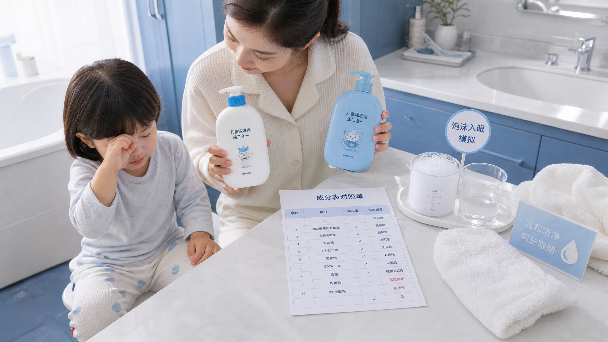 别信“温和无泪”：二合一洗护最常见3个坑