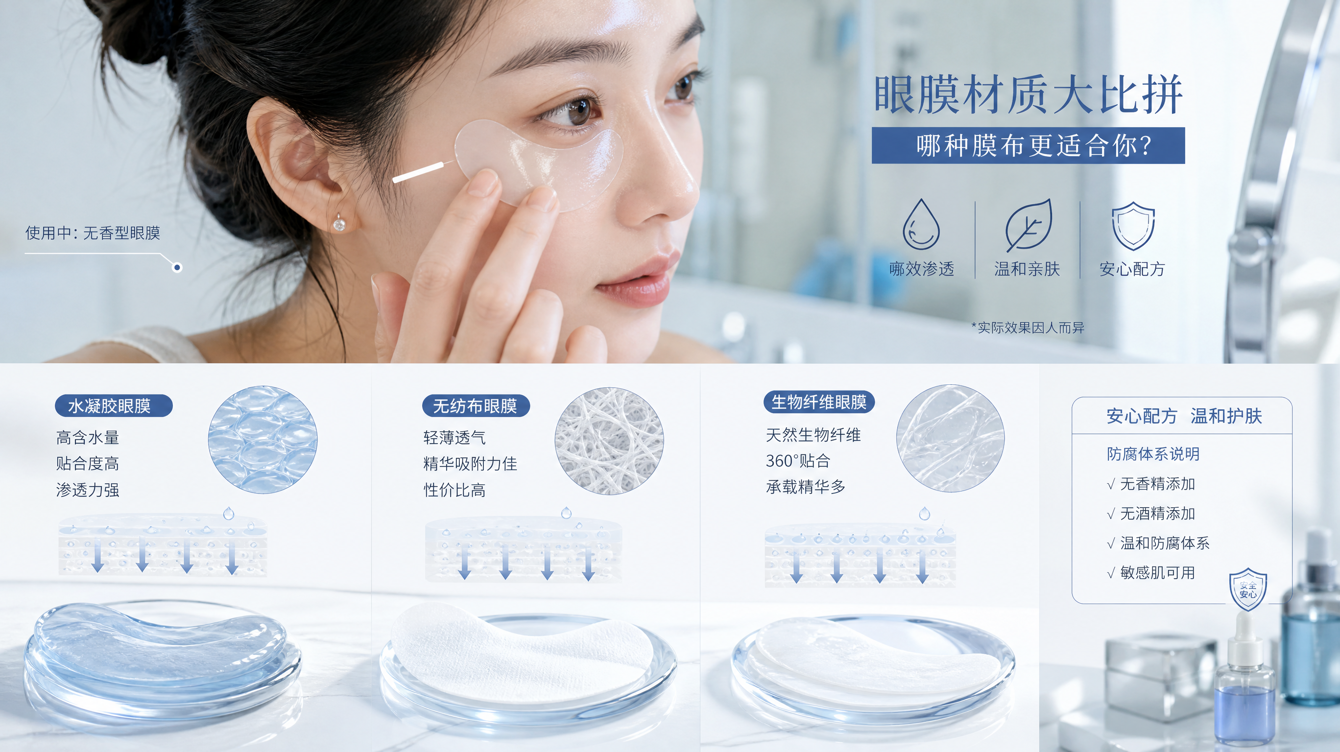 无香眼膜怎么挑：膜材、防腐、迁移3关过了再买