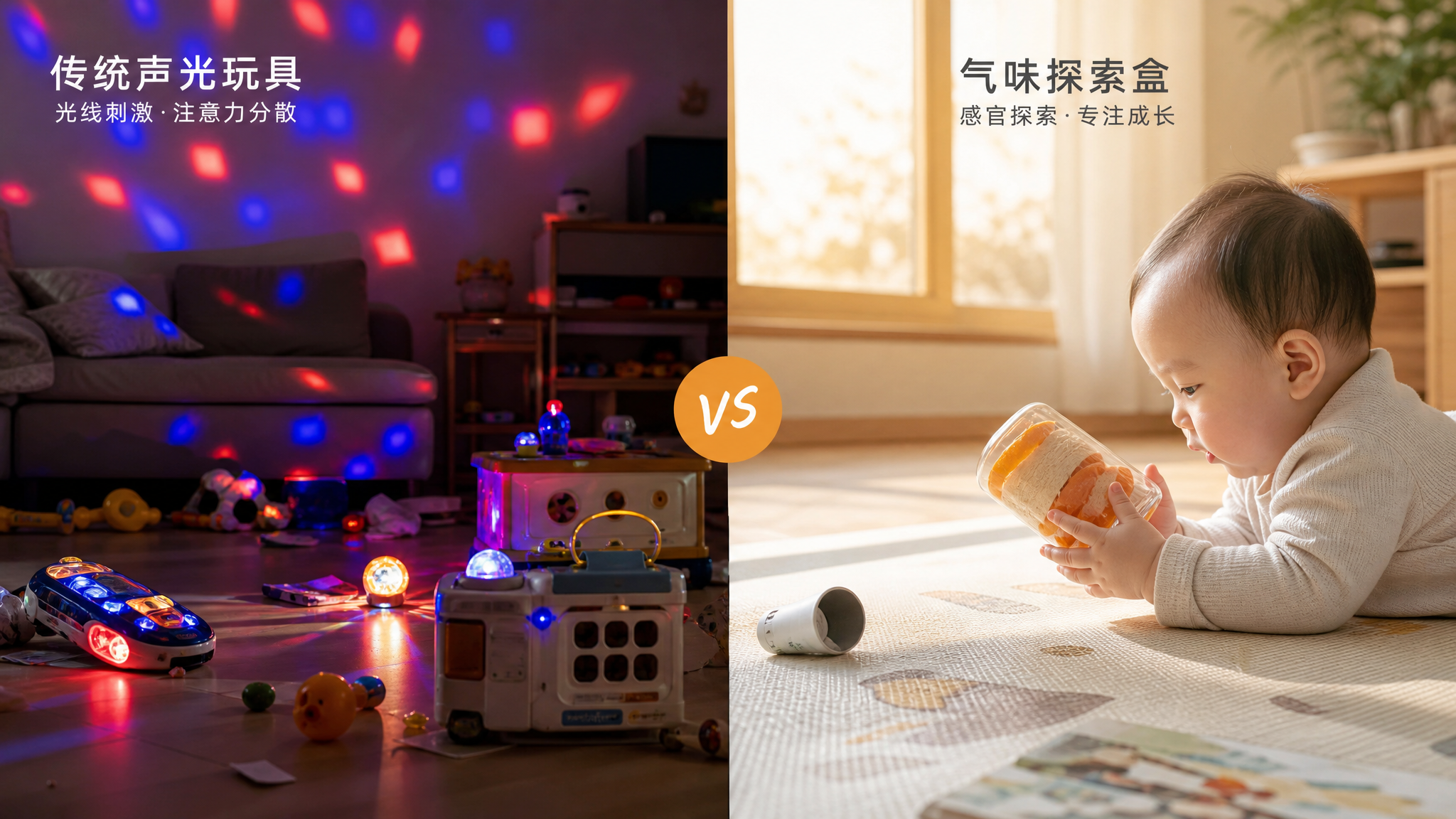 0-1岁别再乱买玩具 0元嗅觉盒更顶用
