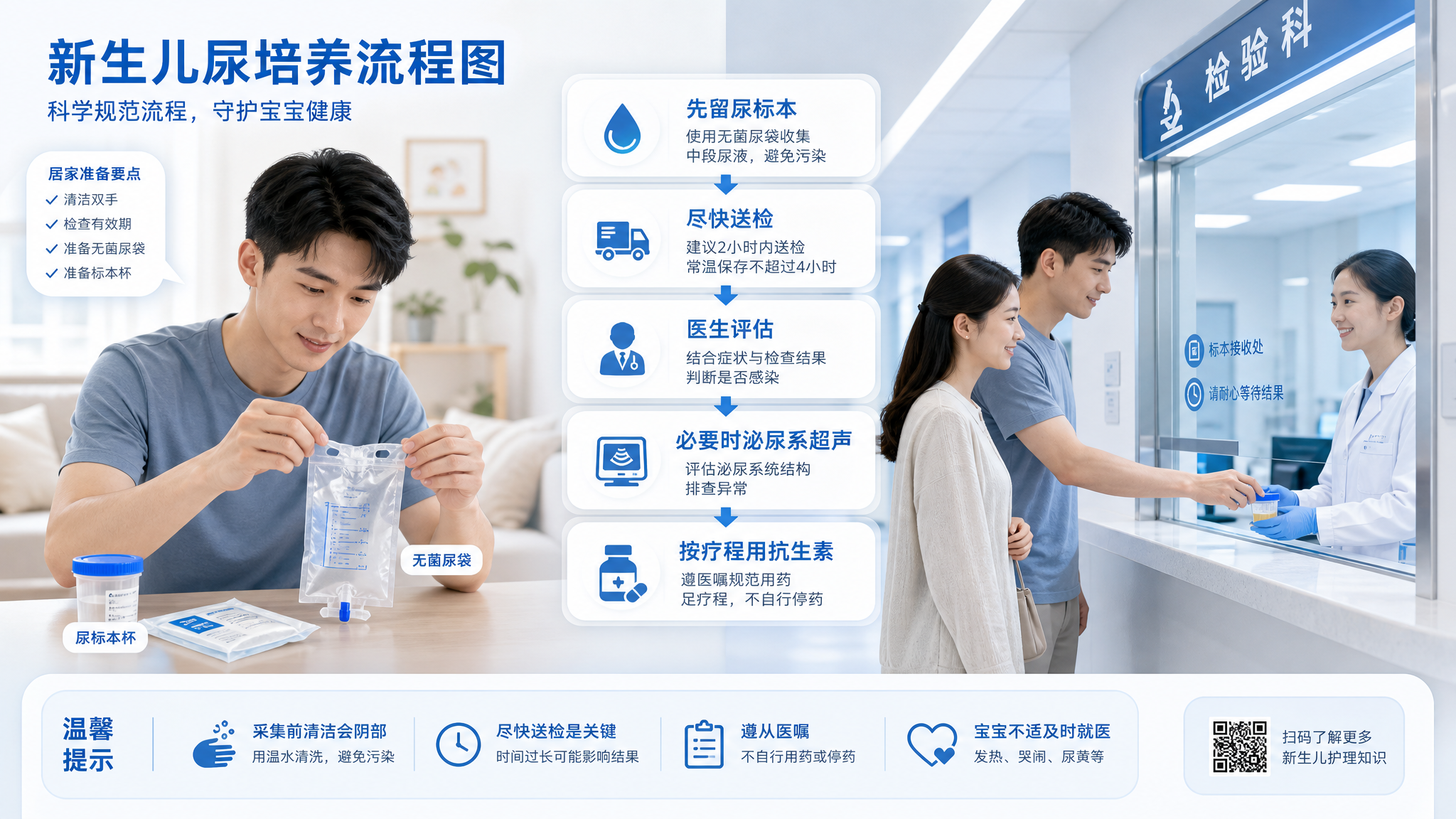 新生儿发热查不出原因？先把尿培养补上
