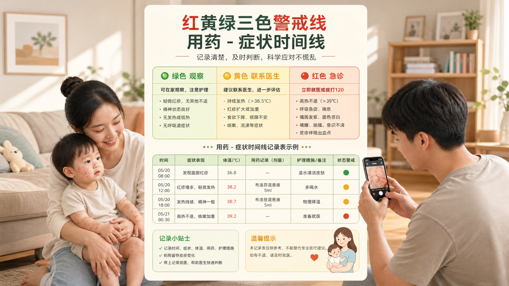 孩子吃药后起疹子：3步分清过敏还是病毒疹
