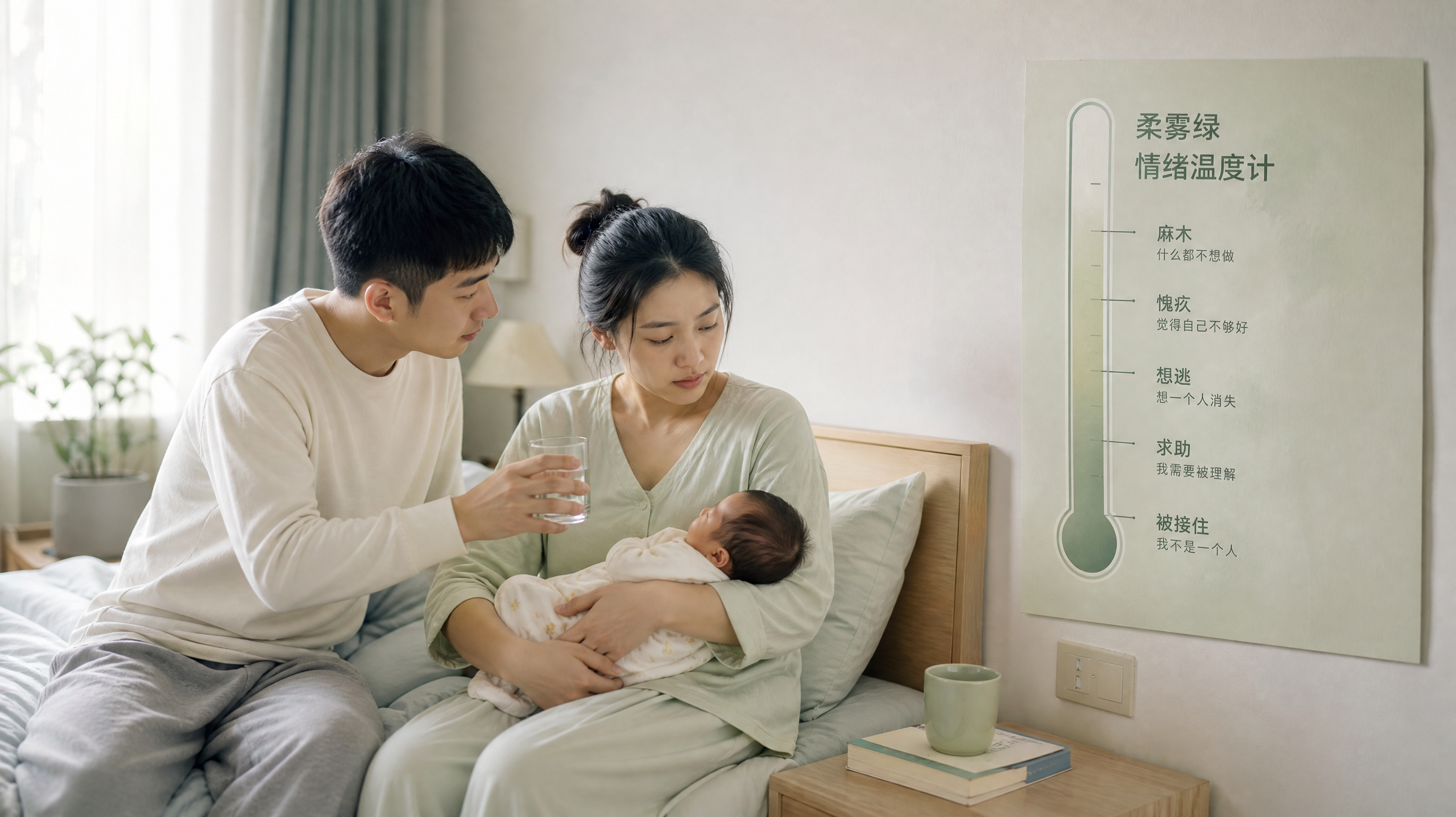 抱着宝宝却没感觉？产后麻木想逃别硬扛