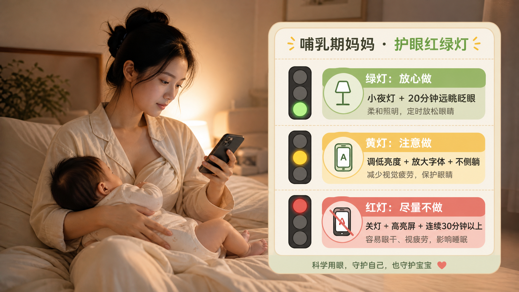 夜奶关灯刷手机后眼干刺痛？多半是泪膜扛不住了