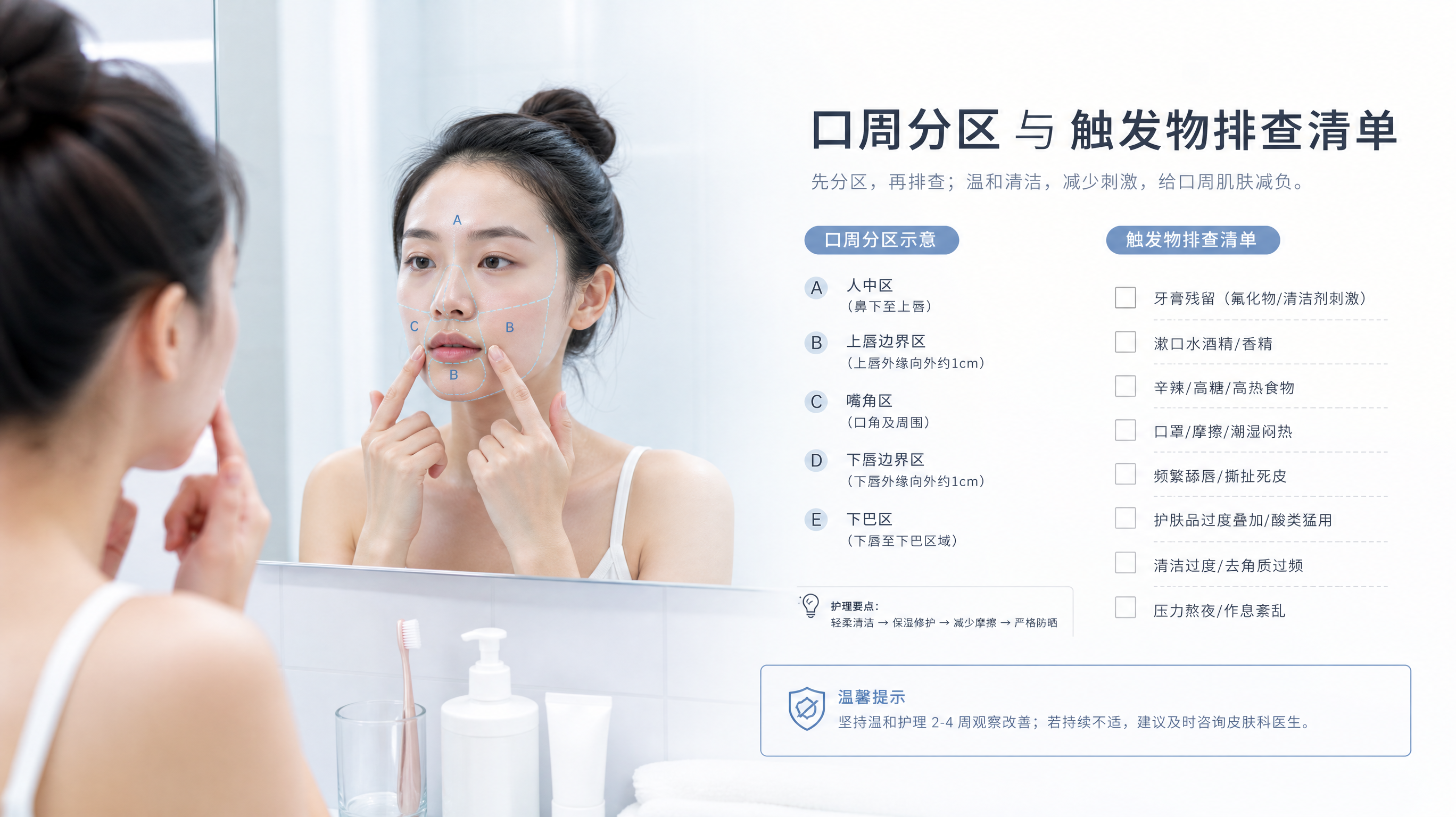 嘴角反复干裂刺痒？先排查这4个触发物