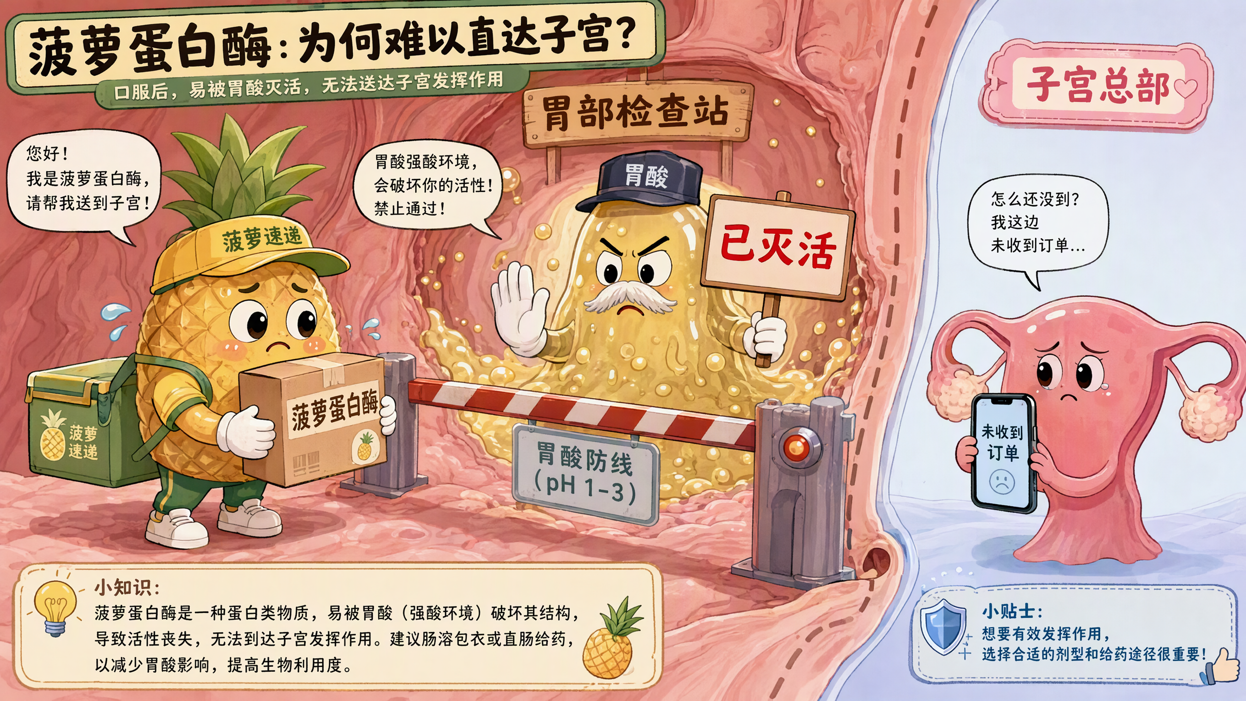 同房后狂吃菠萝能助着床？真相是子宫收不到
