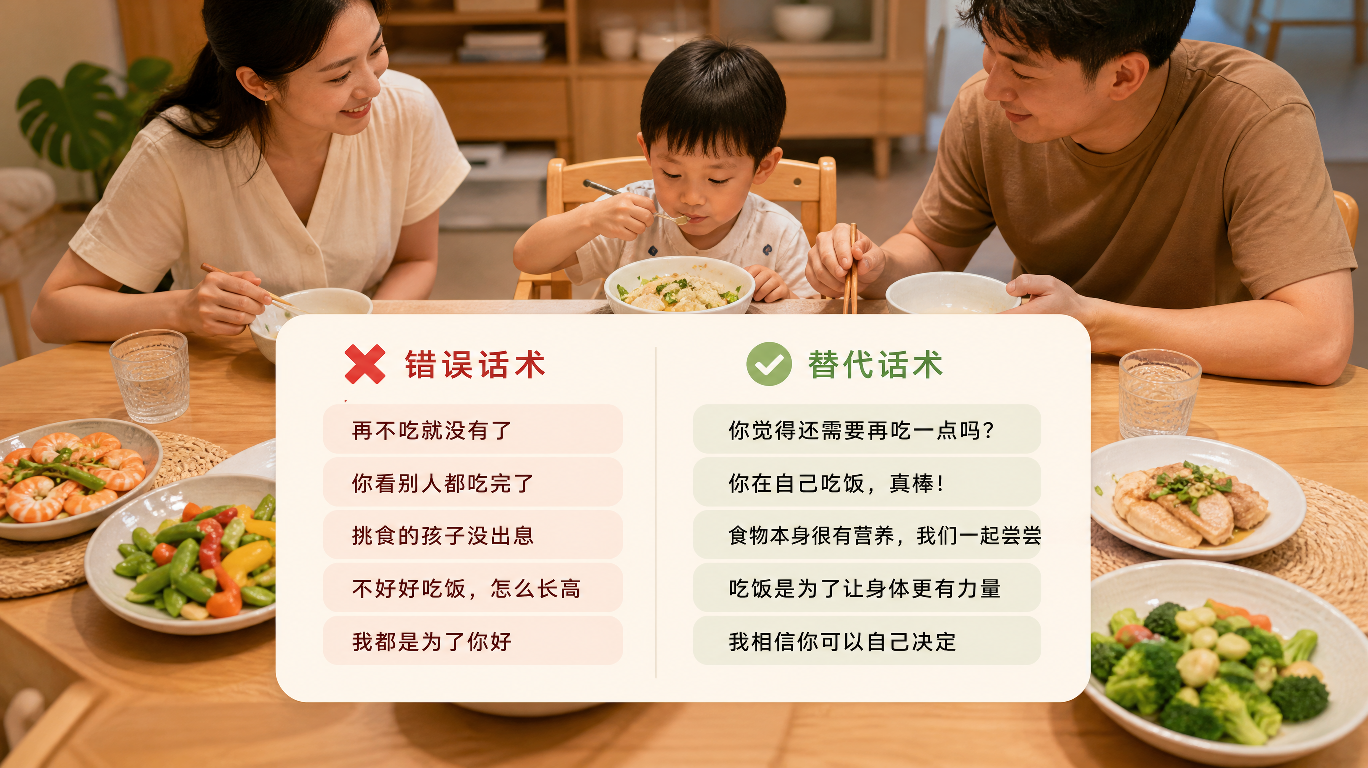 孩子越骂越不吃：饭桌情绪正在训练他厌食