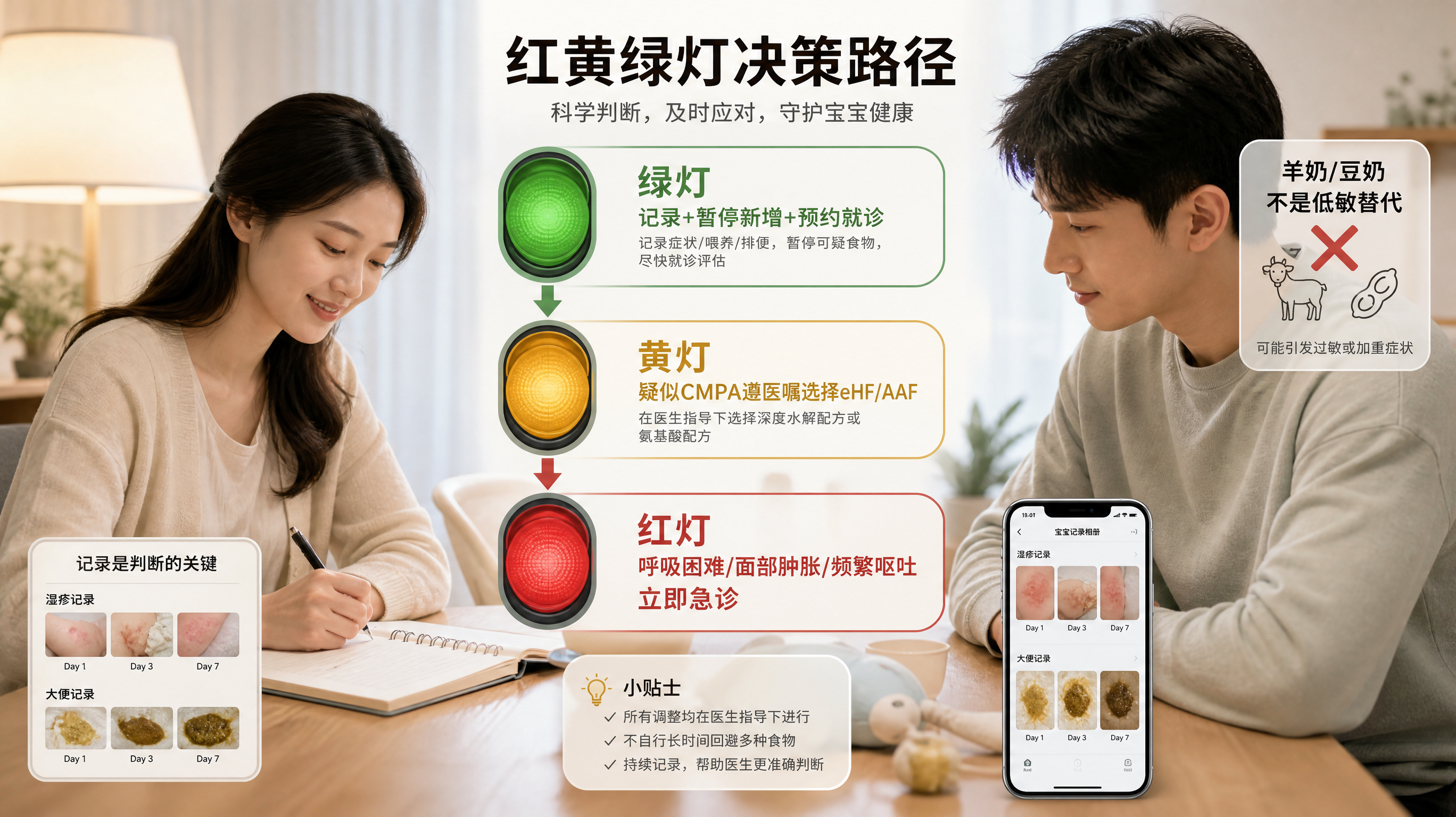 湿疹复发大便带血丝，别急着换羊奶：CMPA替代乳有红线