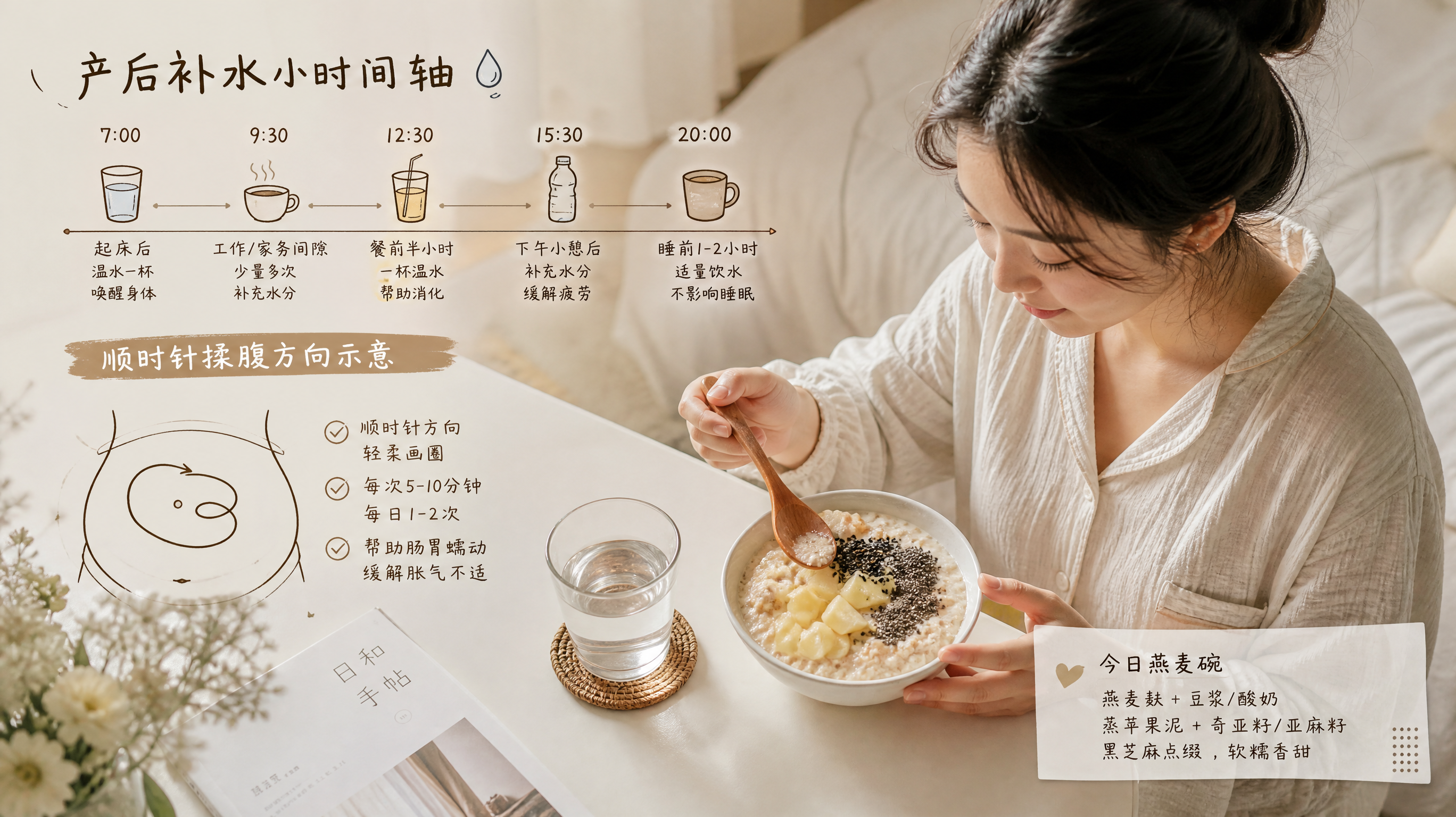 剖腹产后秋燥便秘：别只吃香蕉，按这套“软便联动”做