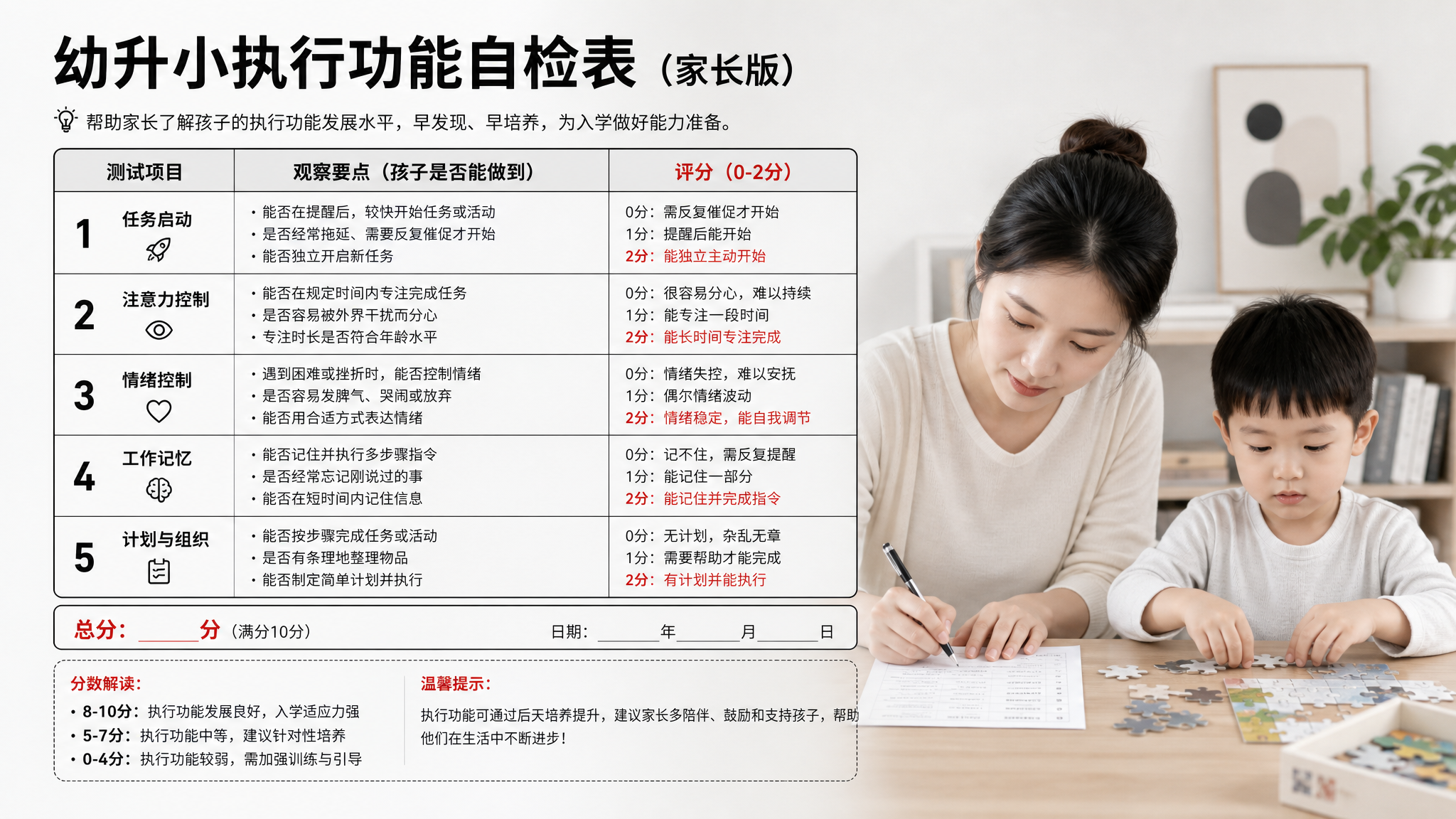 幼升小最后1个月：别卷识字了，先补“执行功能”3件事