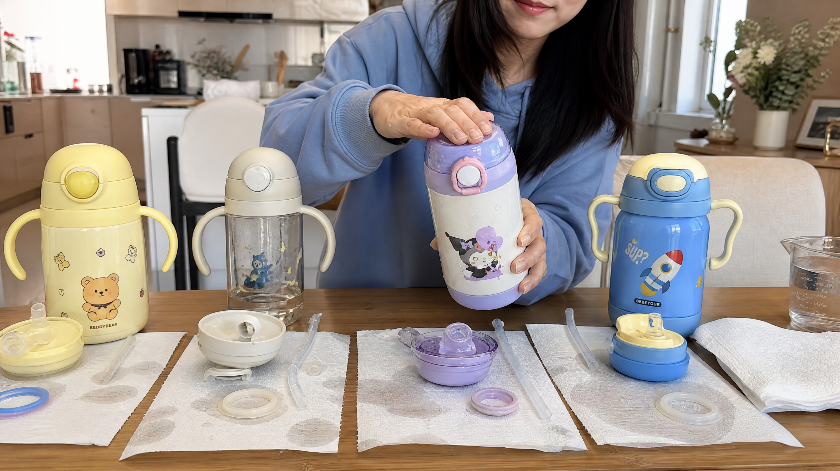 返园一周我才懂：儿童保温杯真正的坑是漏水和发霉