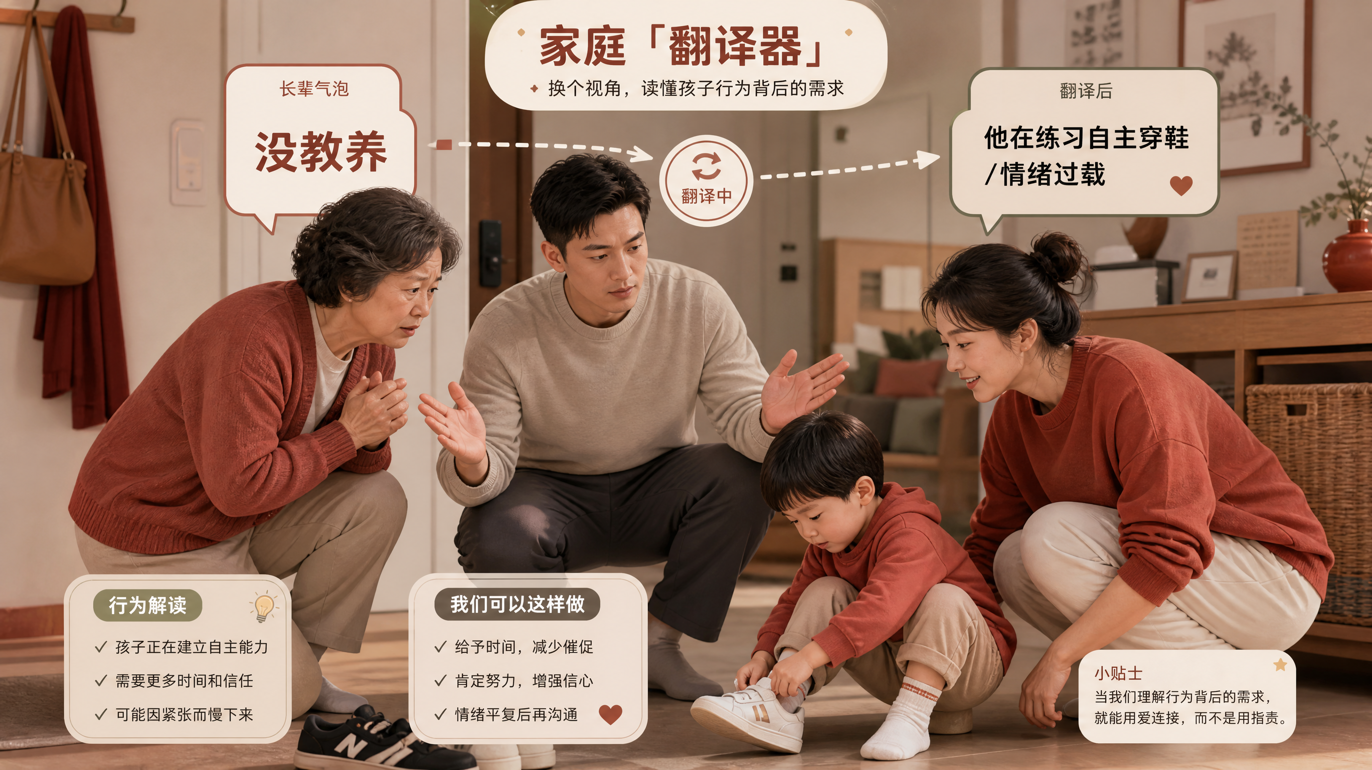 长辈说“没教养”，用这三句话优雅挡回去