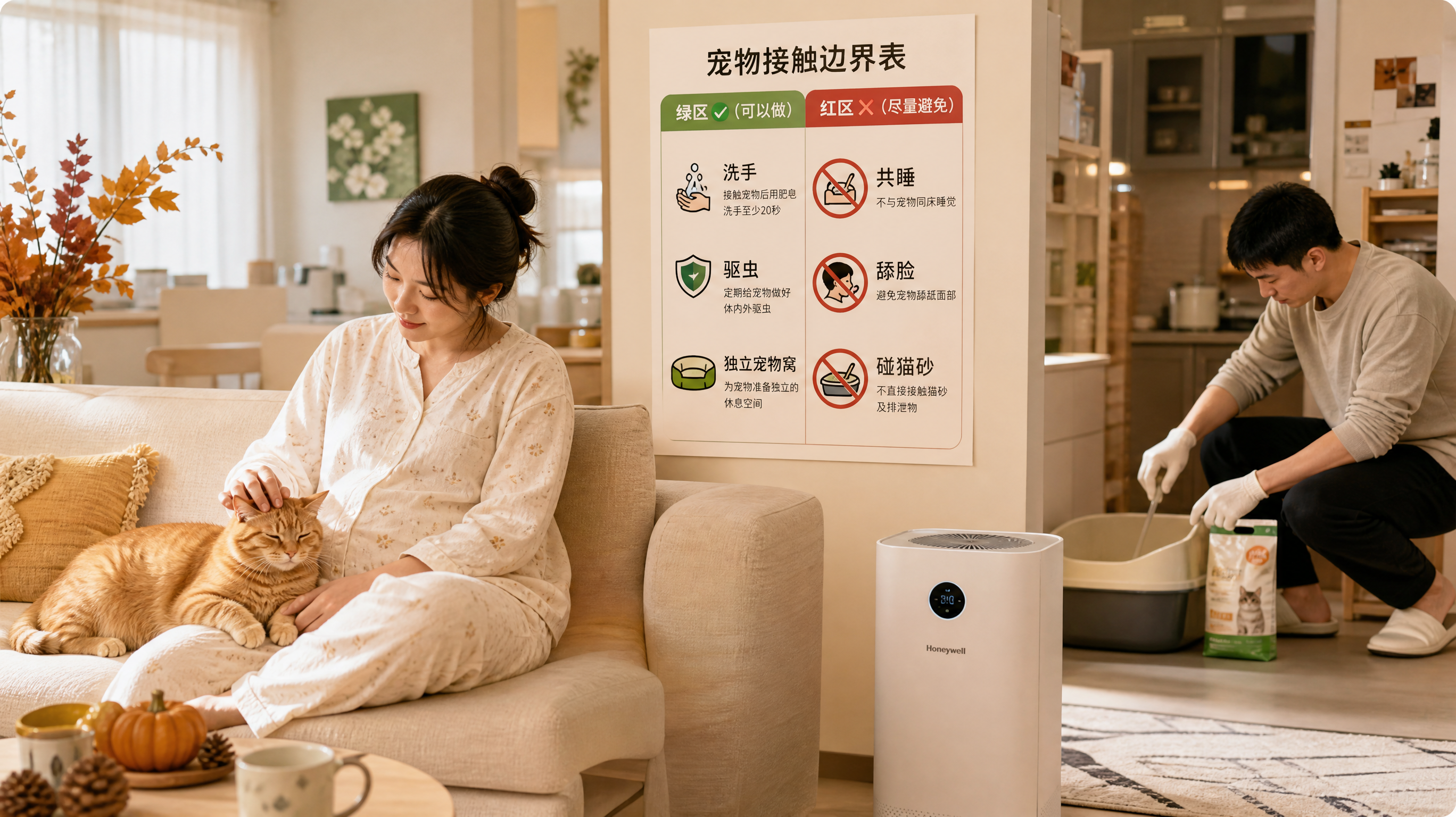 月子里宠物一定要送走吗？一张边界表讲清弓形虫与共居SOP
