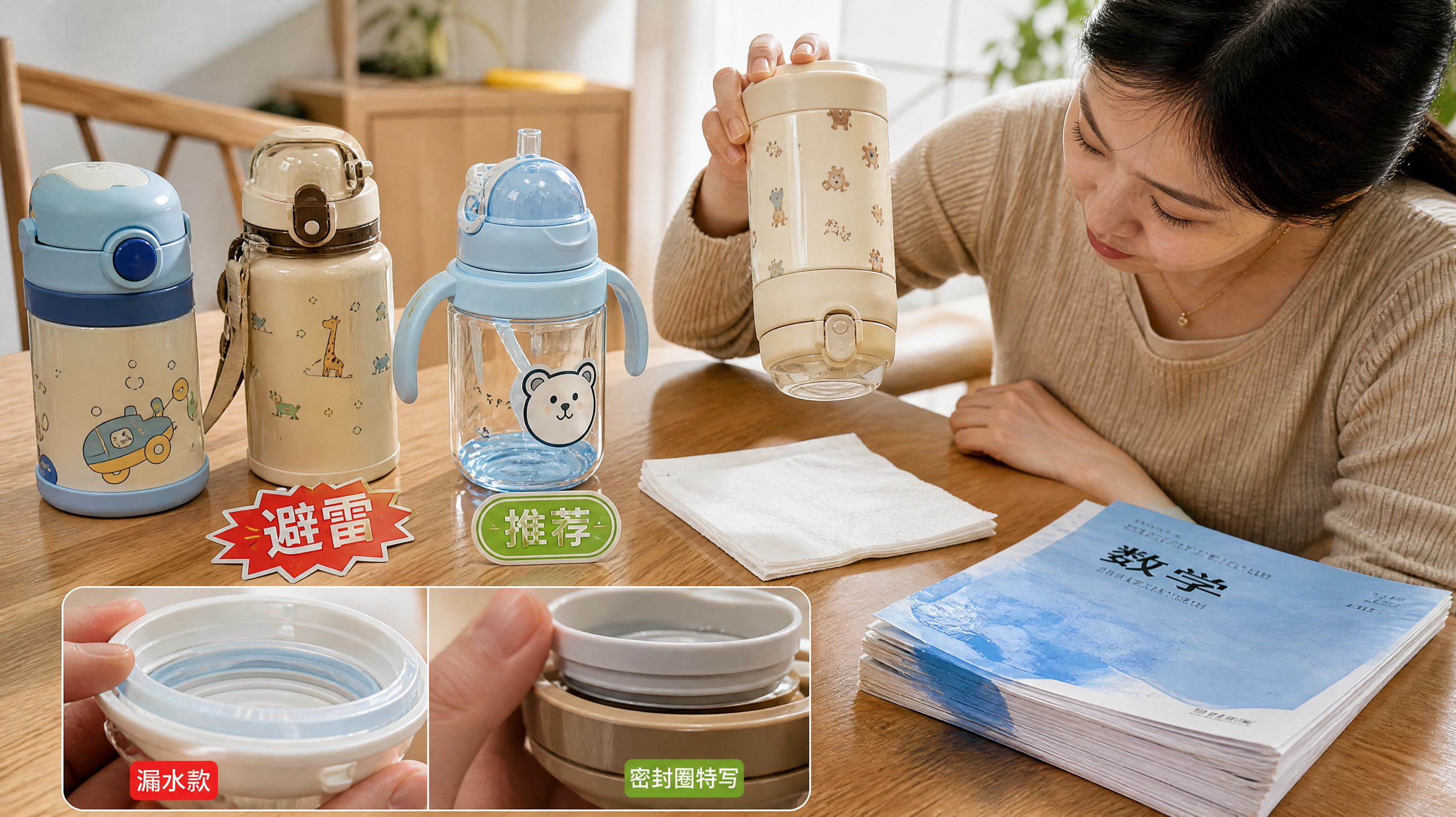 返园保温杯别瞎买：漏水异味发霉4个坑一次避开
