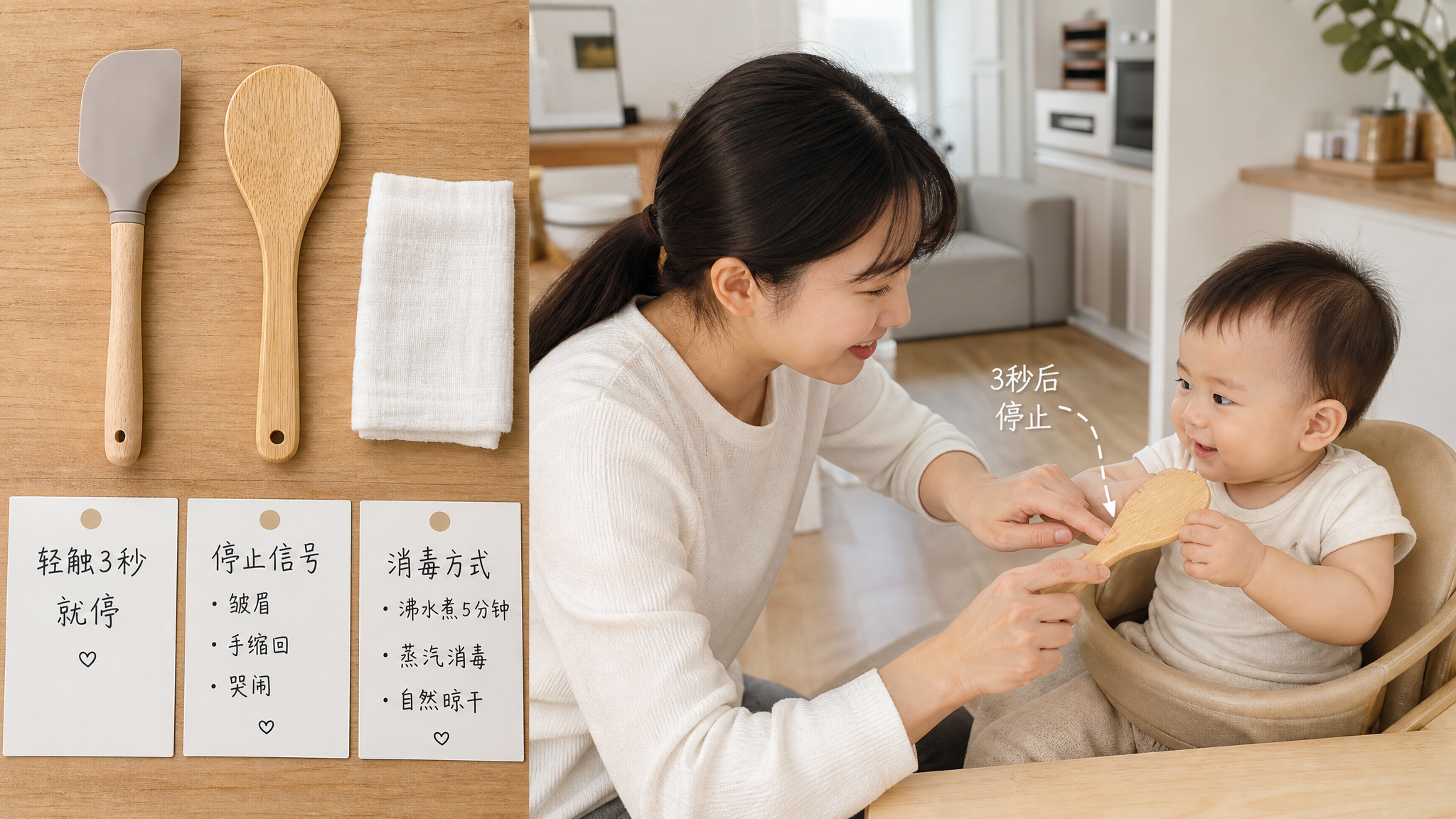 感统刷和触觉球真有用吗？先用刮刀木勺做个触觉地图