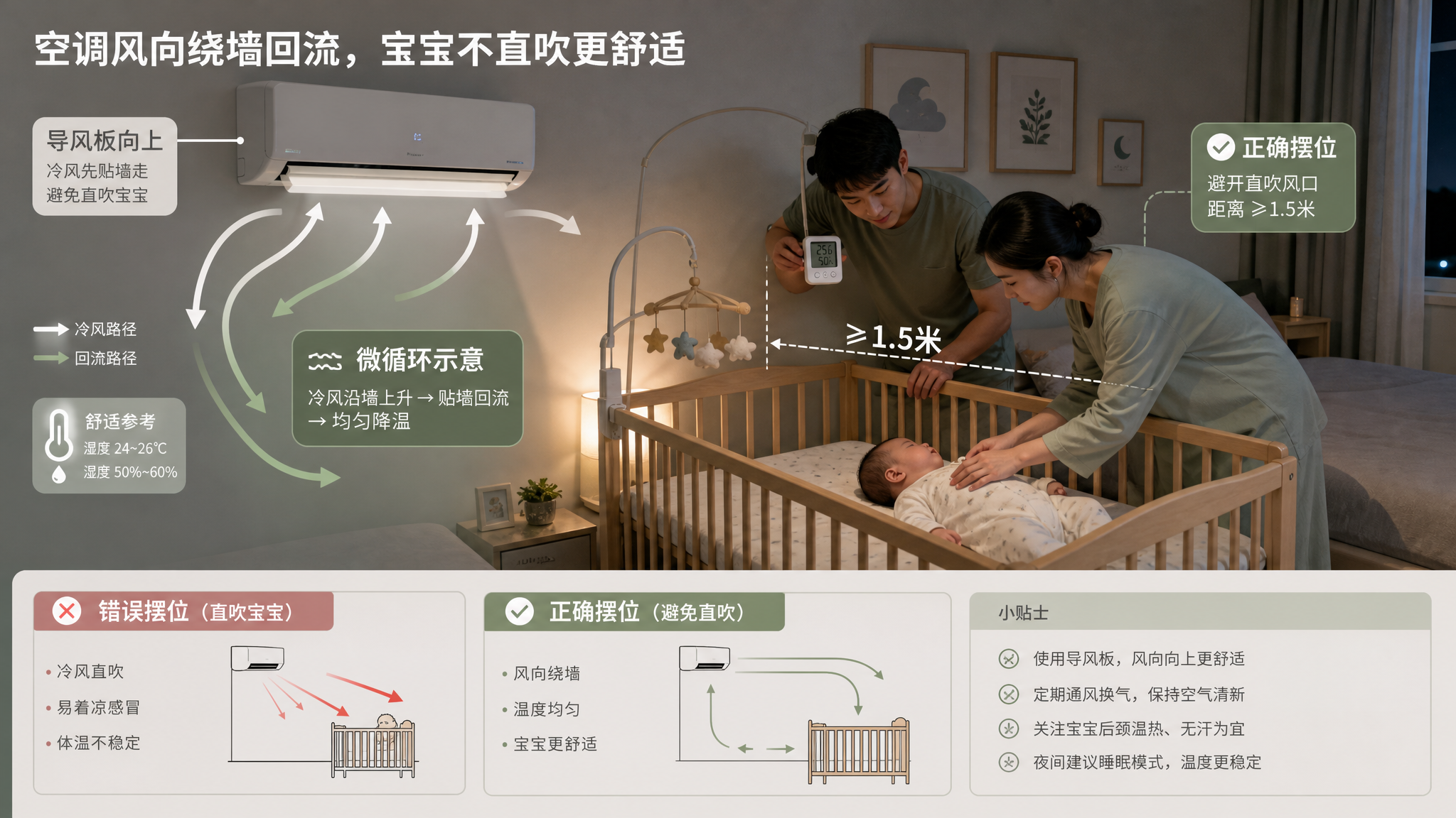 早产儿夏天开空调别靠感觉：一张微循环红绿灯