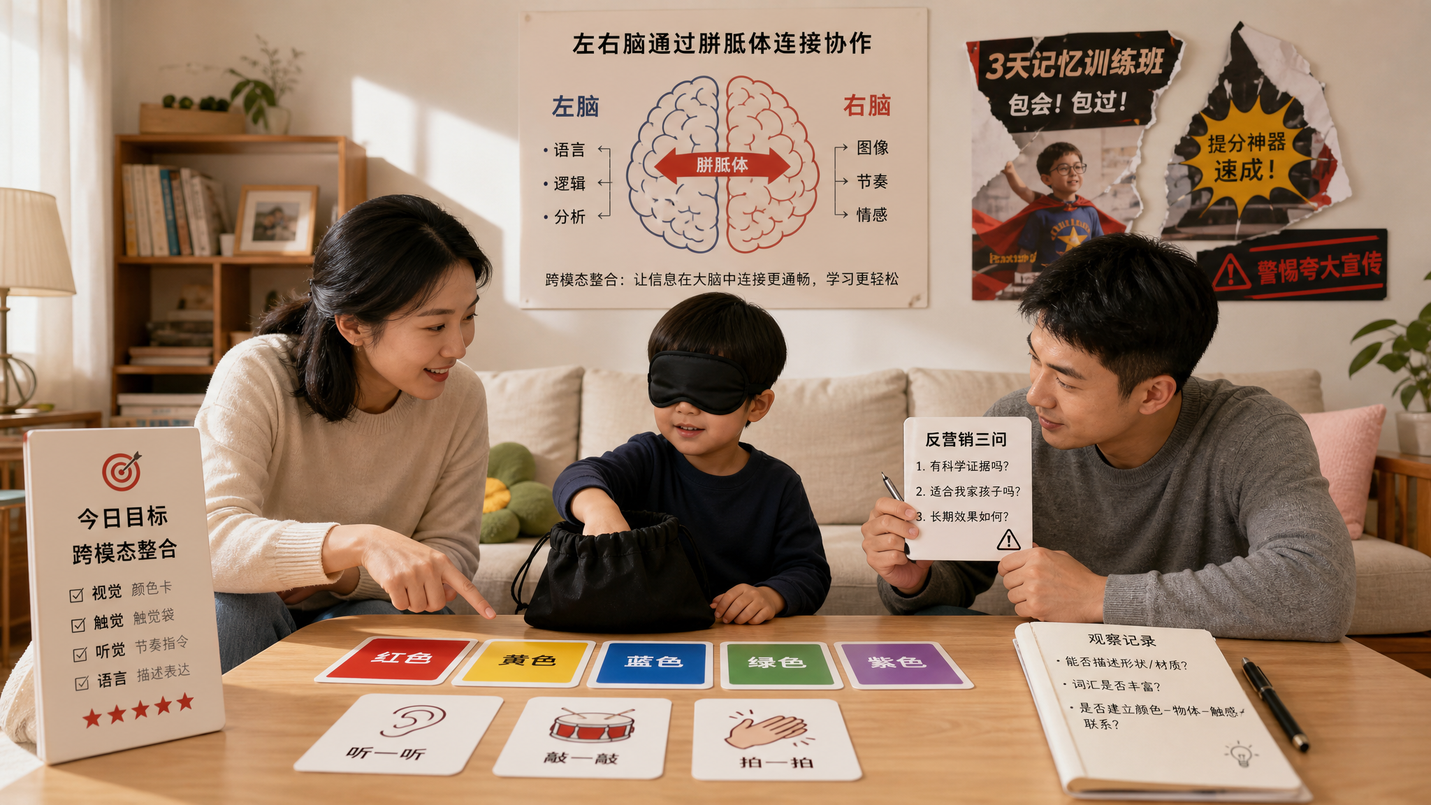 别被“右脑窗口”吓到：3-6岁练的是全脑整合