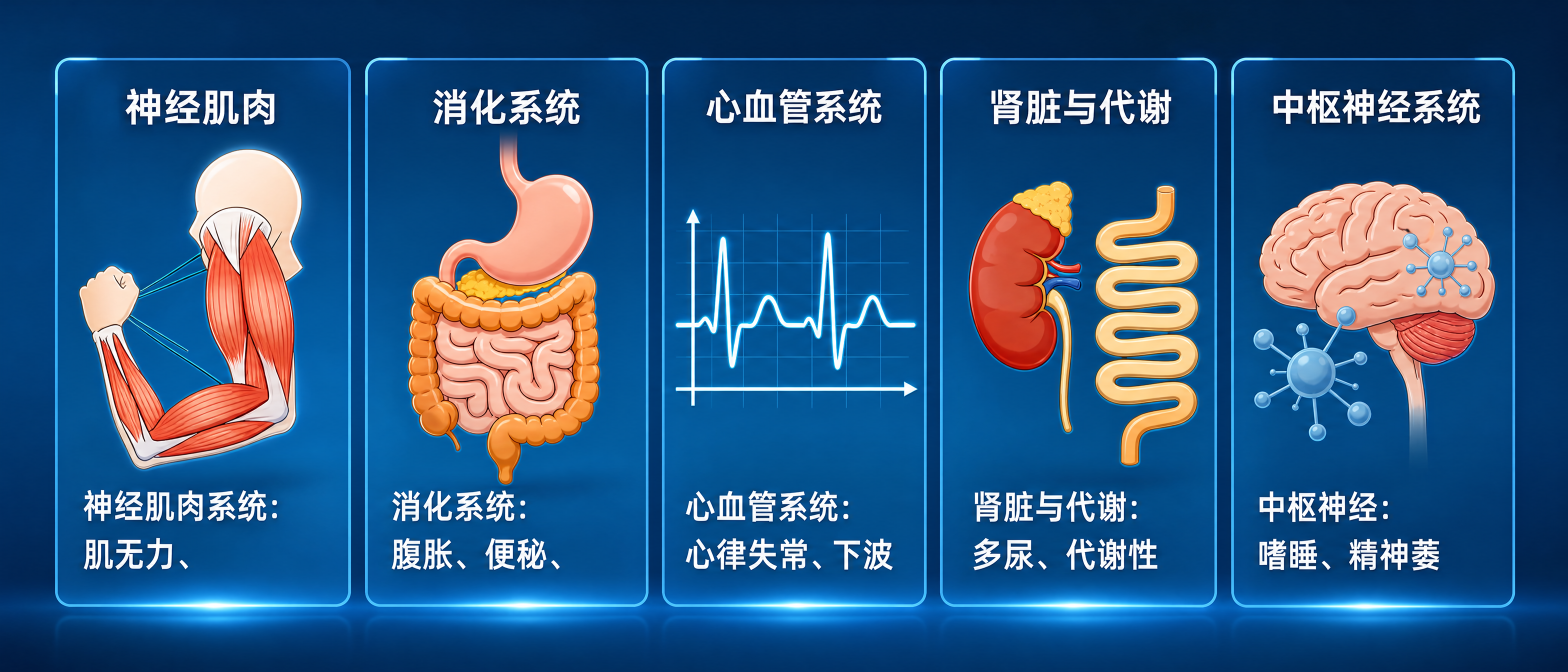 补钾片被直播间带火之后：乏力腿软就等于缺钾吗，先弄清钾是怎么丢的