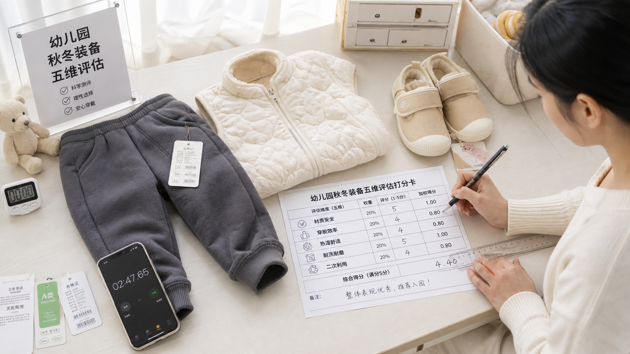 幼儿园秋冬装备别买贵的：穿脱≤15秒才算合格