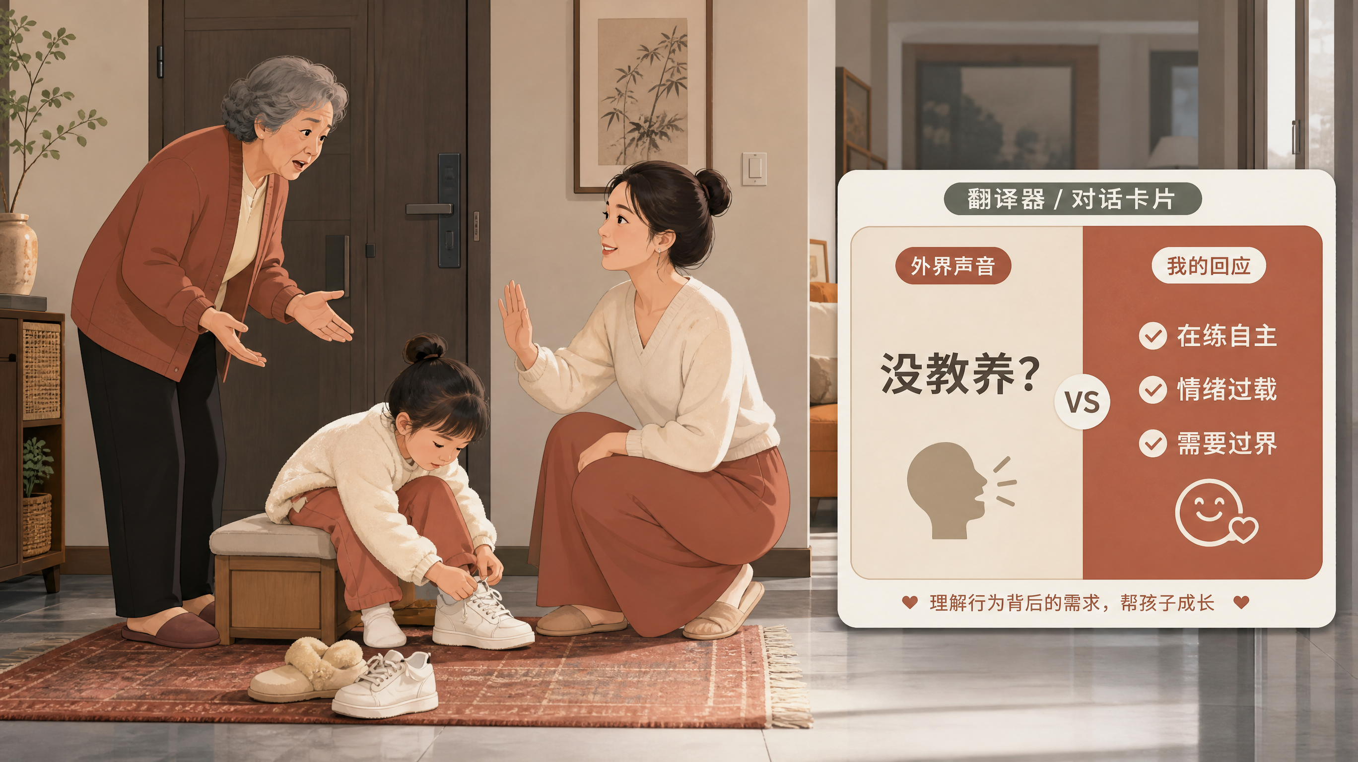 长辈说“没教养”？三句话稳住场面还守住主权