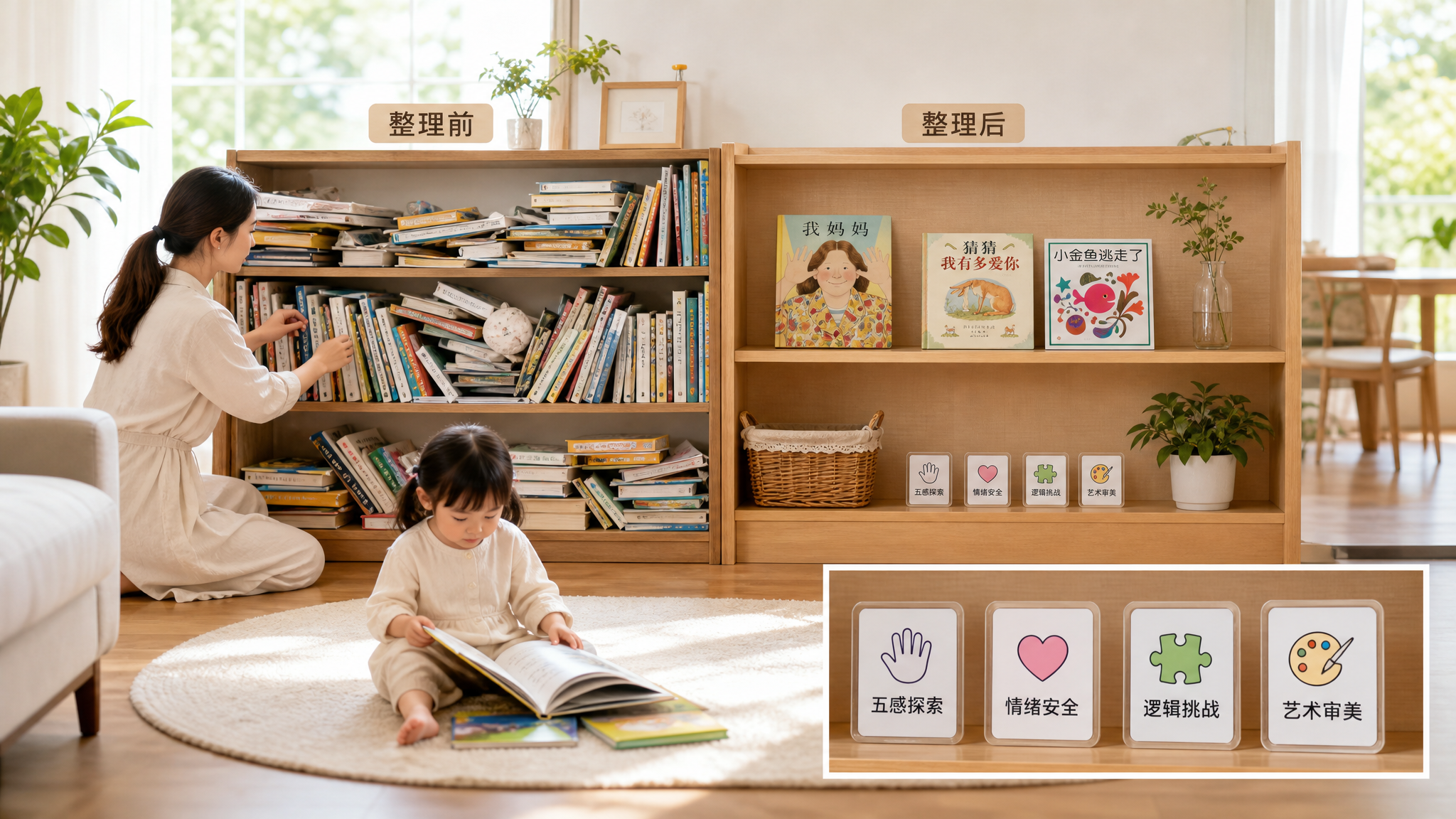 书太多反而不读？用3本轮换法把绘本读深